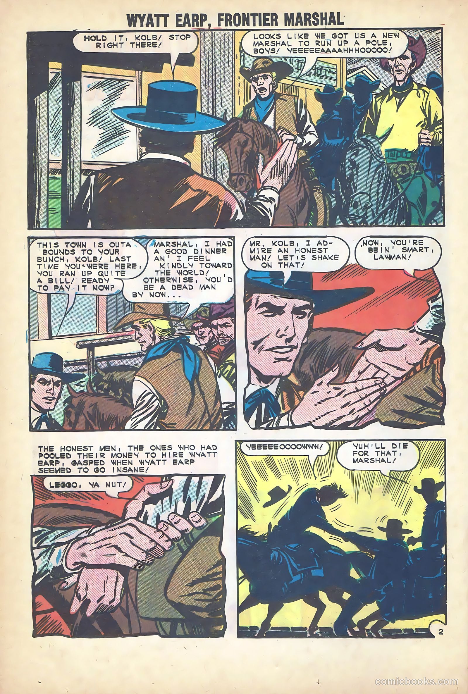 Wyatt Earp #18 — page 20 of 36