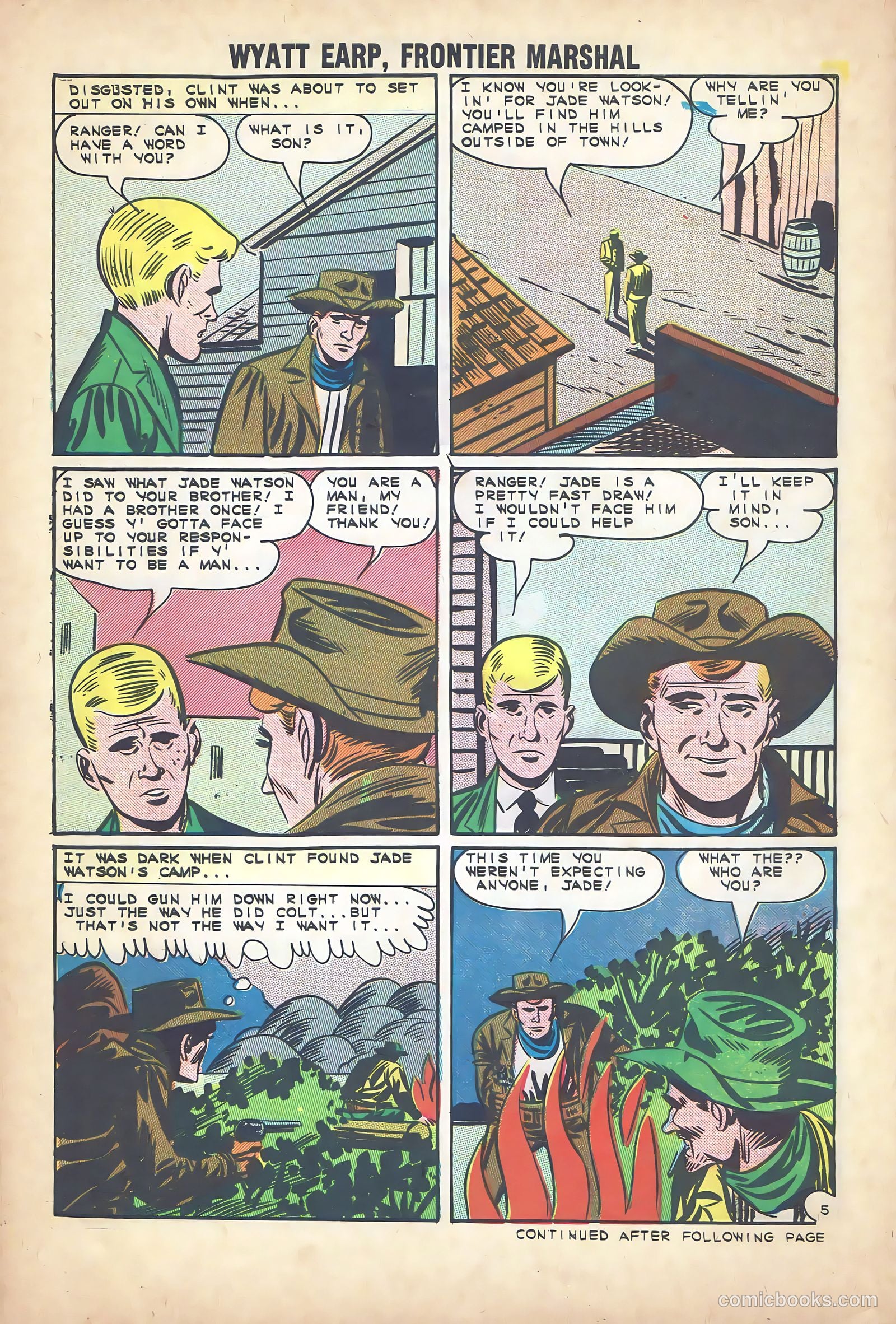 Wyatt Earp #18 — page 30 of 36