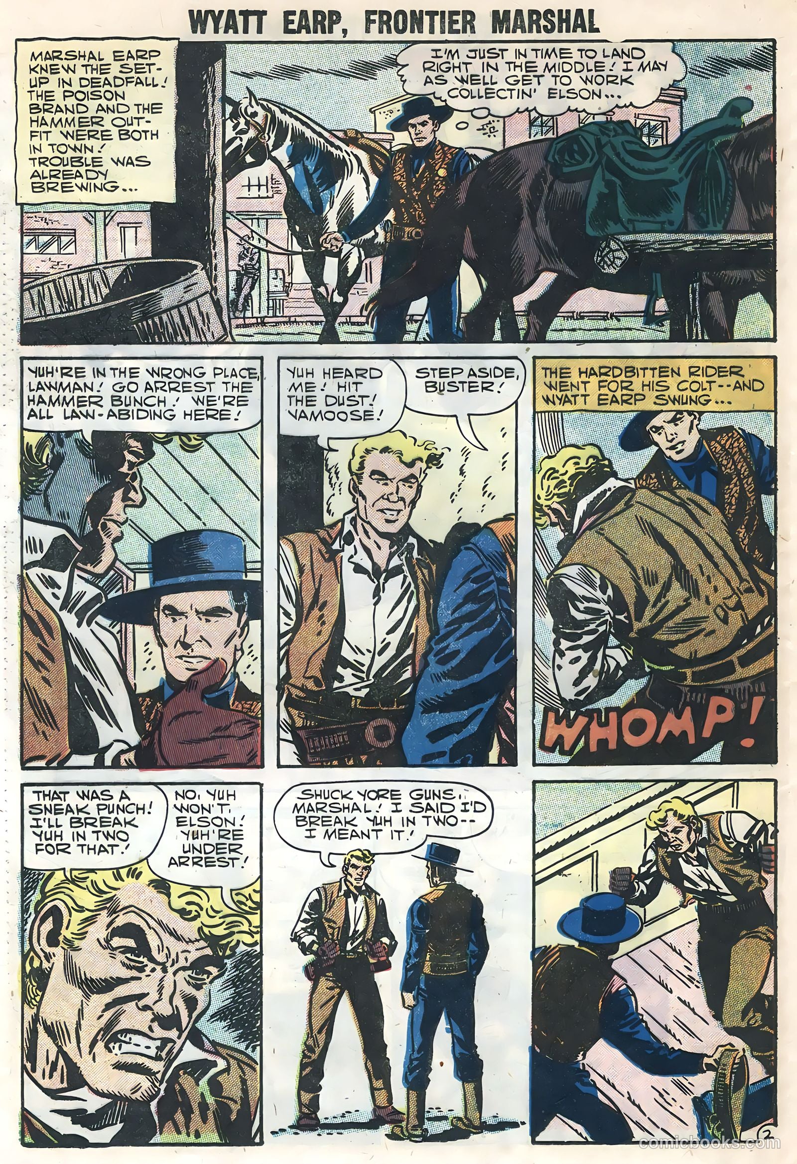 Wyatt Earp #19 — page 20 of 36