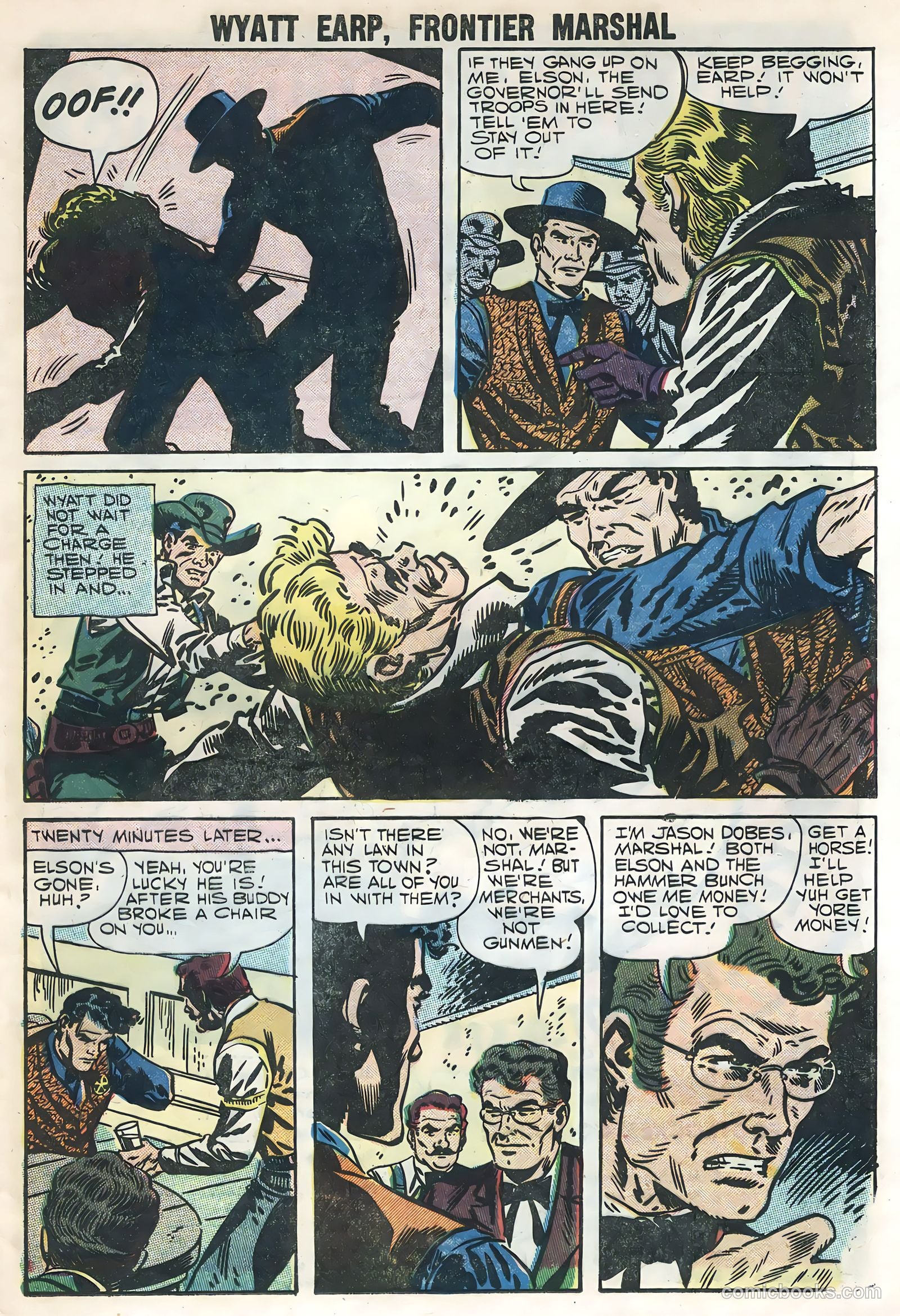Wyatt Earp #19 — page 21 of 36