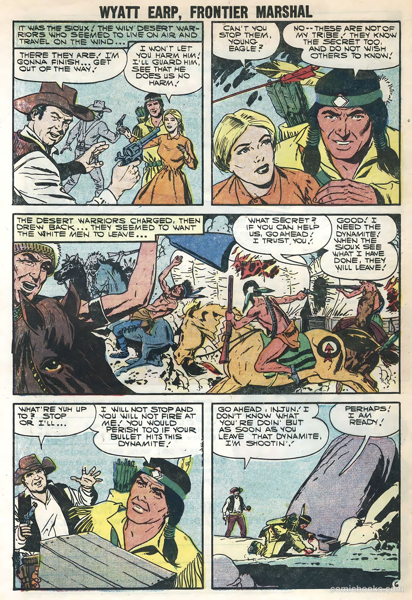 Wyatt Earp #19 — page 32 of 36