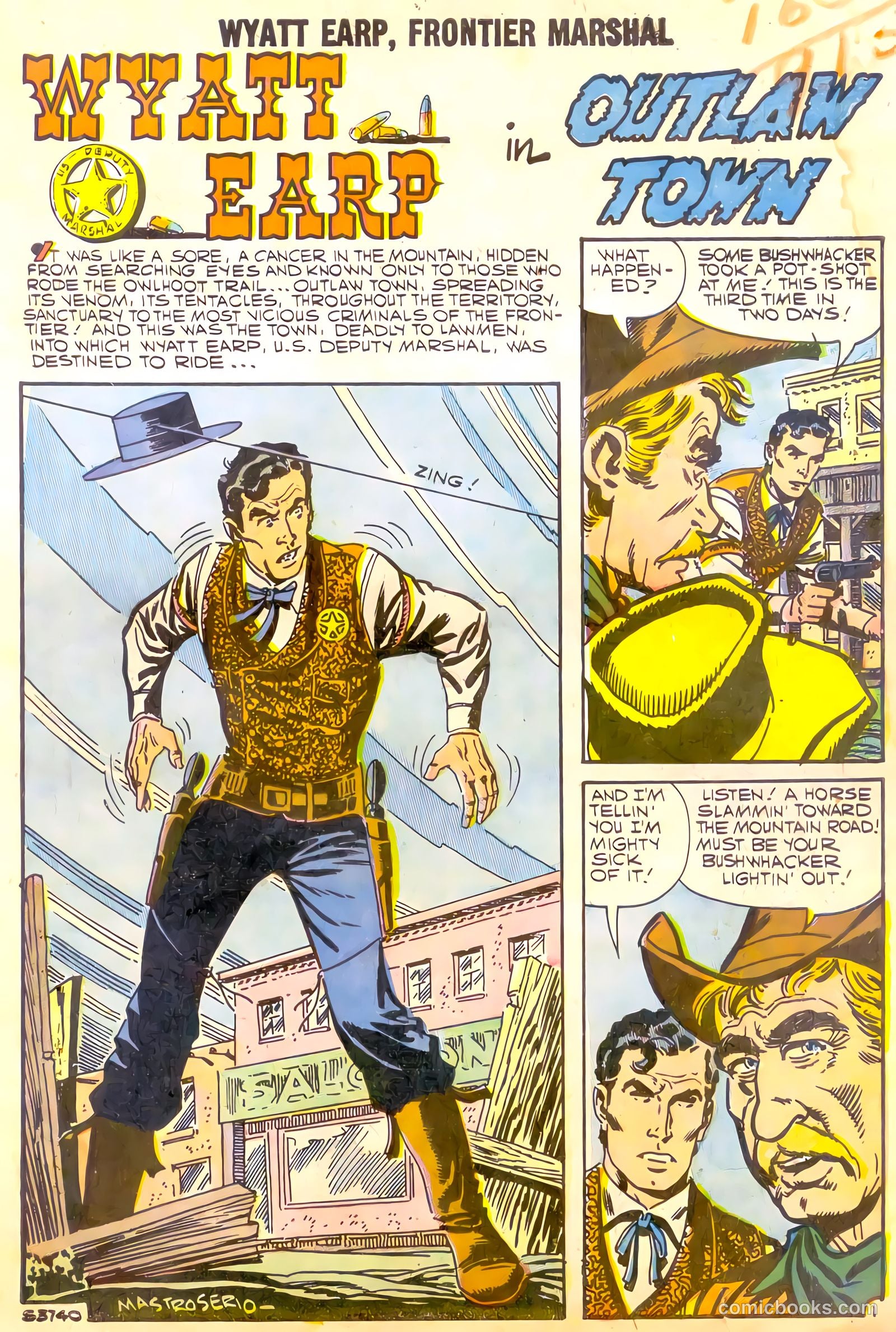Wyatt Earp #22 — page 3 of 36
