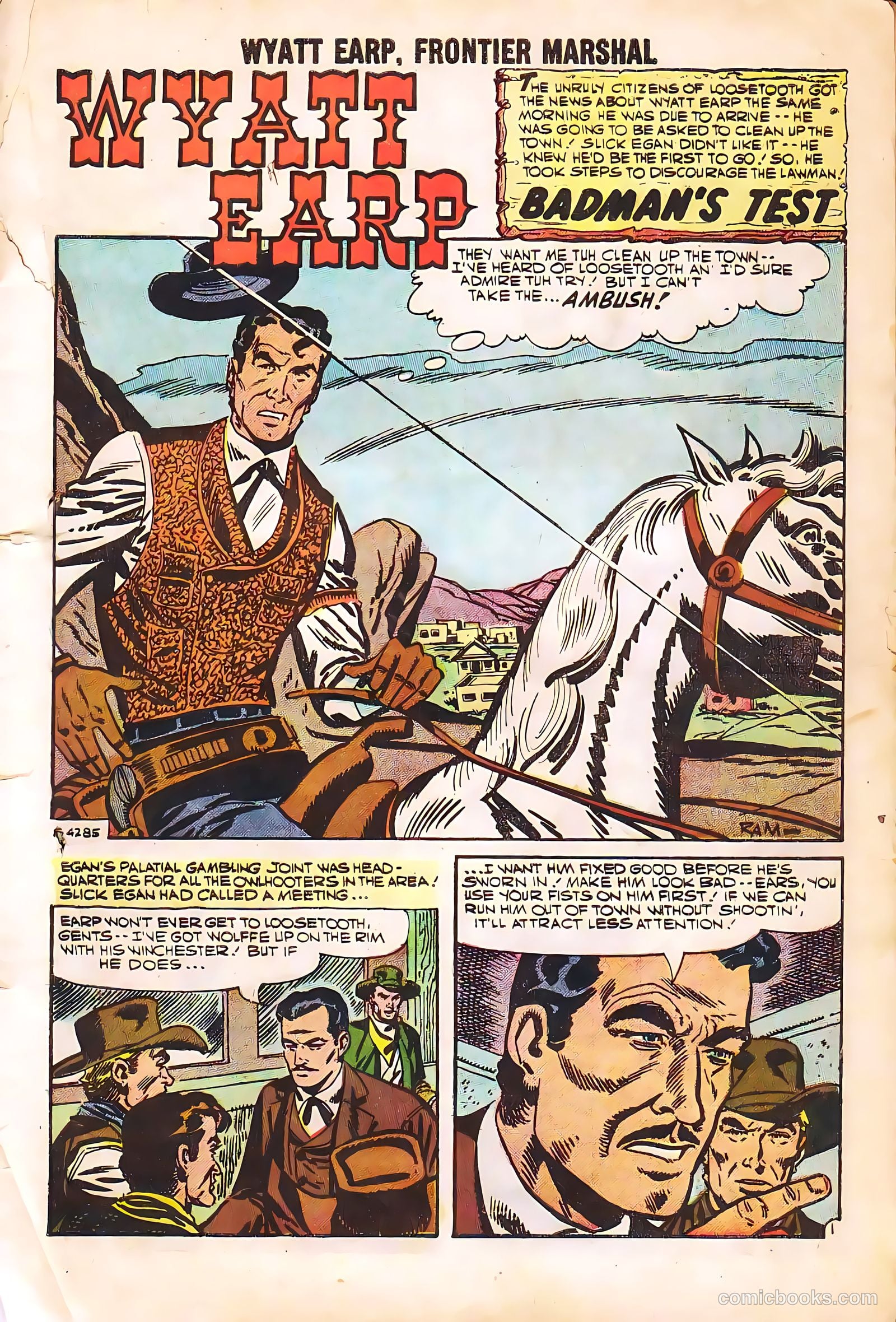 Wyatt Earp #23 — page 3 of 36