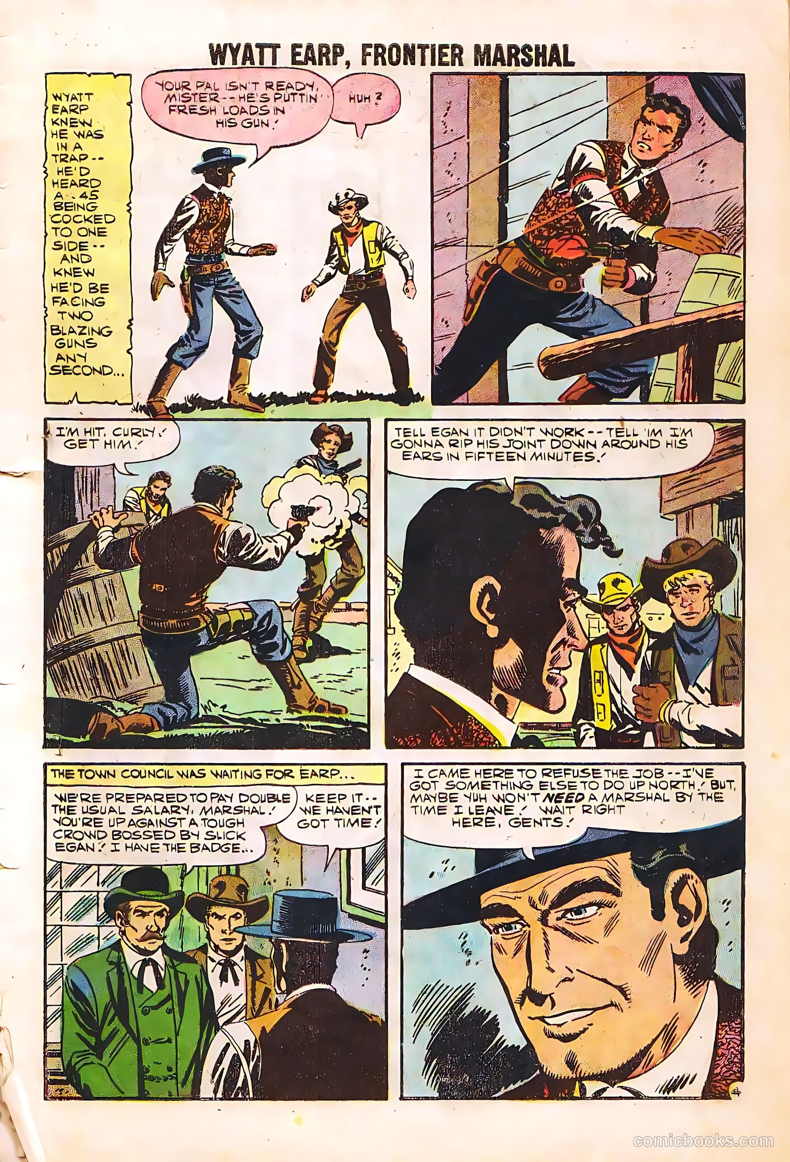Wyatt Earp #23 — page 7 of 36