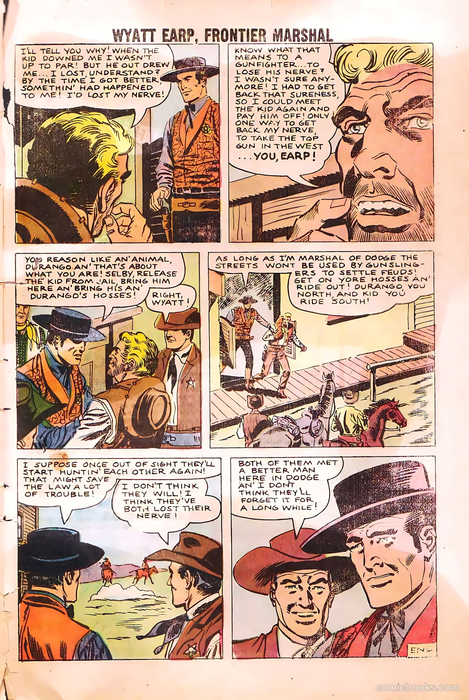 Wyatt Earp #23 — page 33 of 36