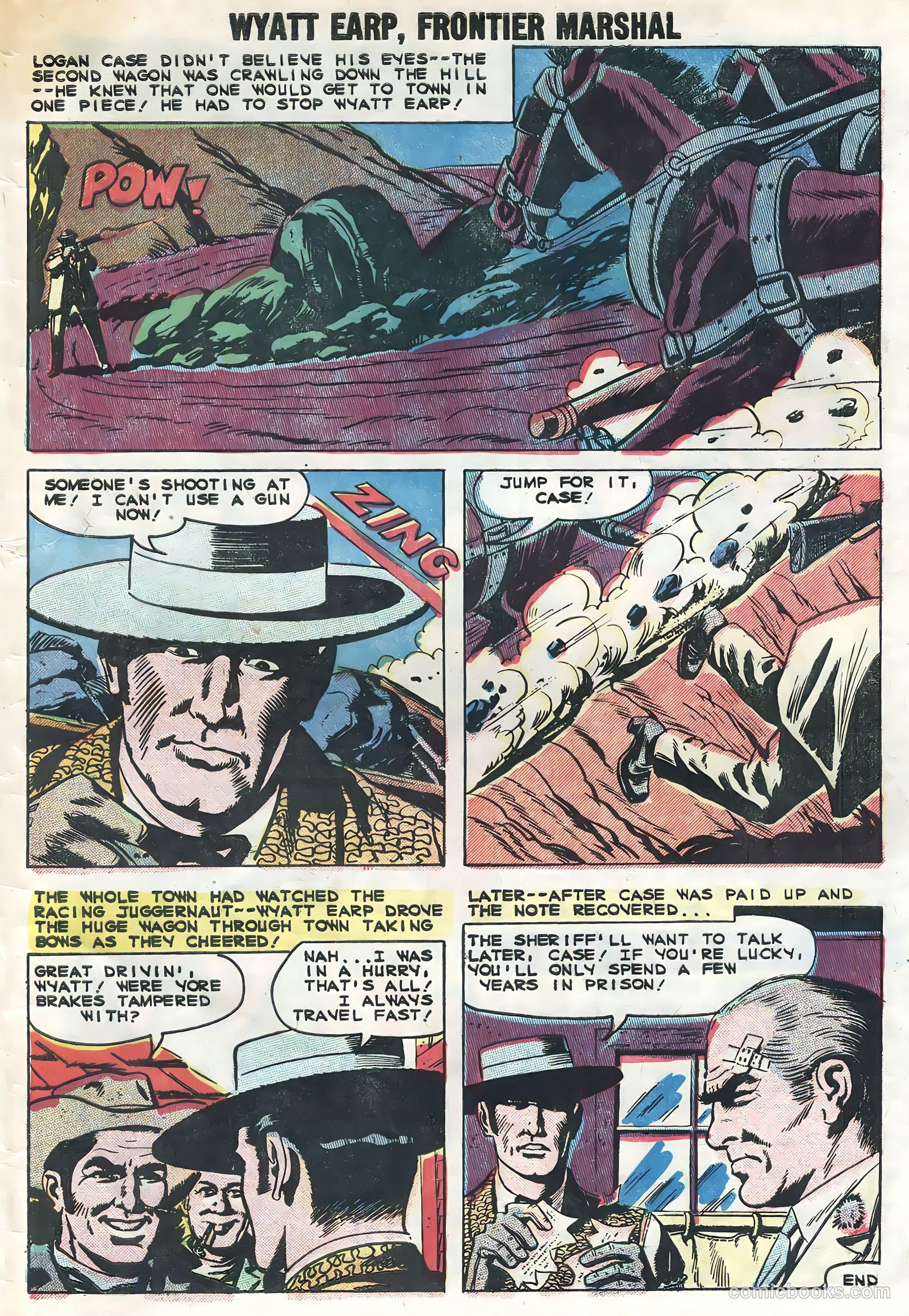 Wyatt Earp #27 — page 33 of 36