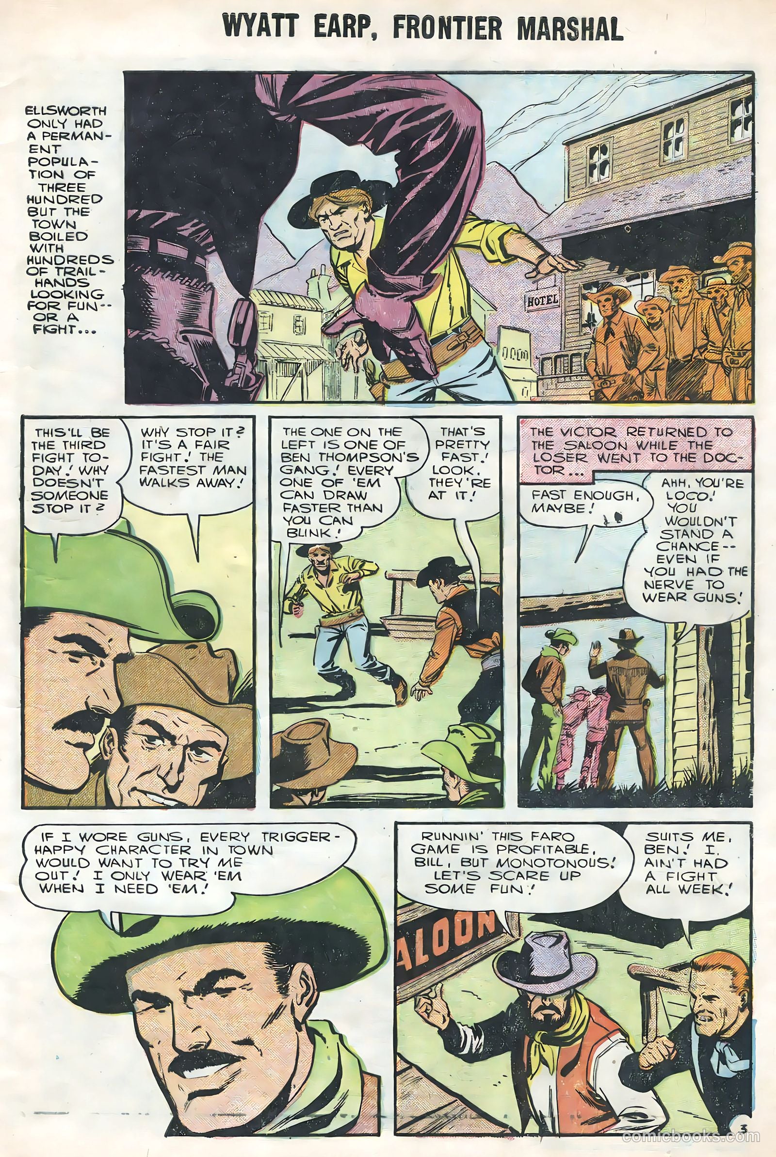 Wyatt Earp, Frontier Marshal #12 — page 5 of 36
