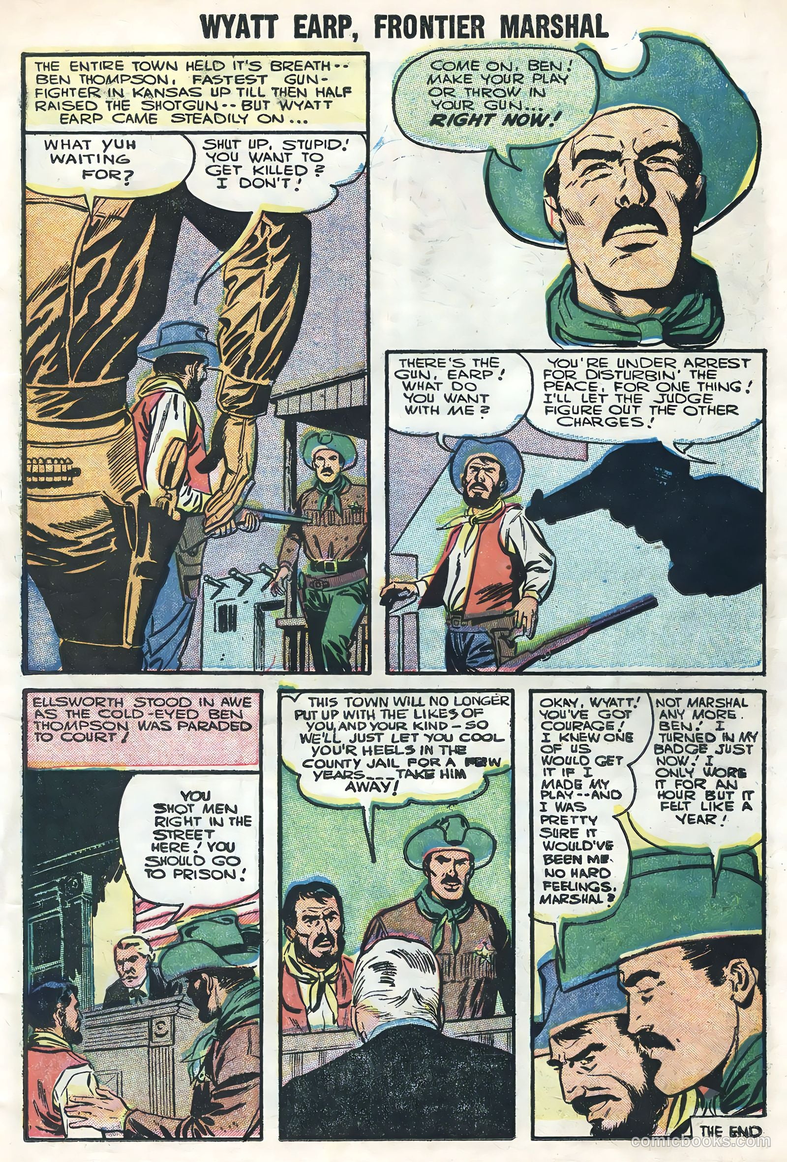 Wyatt Earp, Frontier Marshal #12 — page 11 of 36