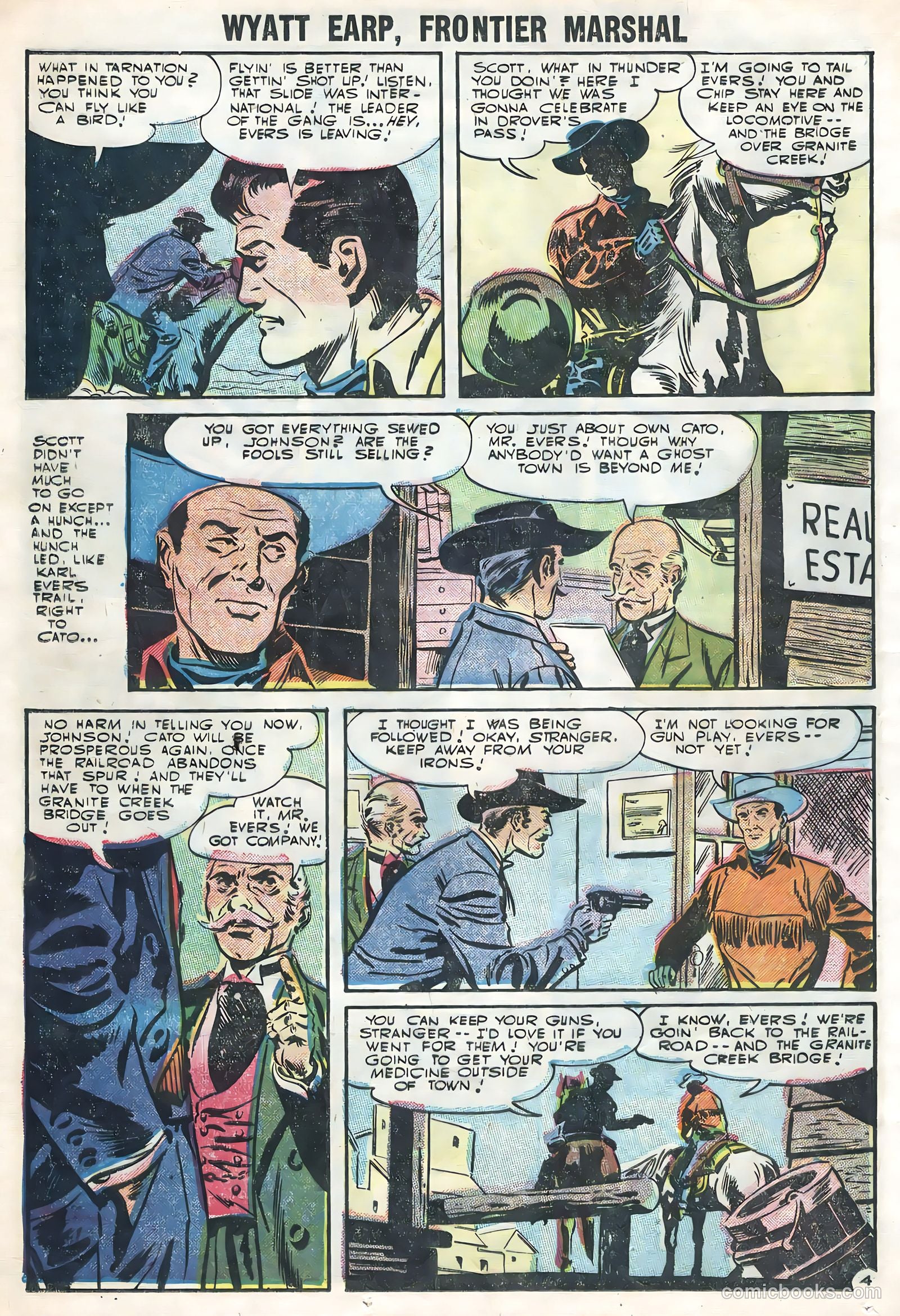 Wyatt Earp, Frontier Marshal #12 — page 24 of 36