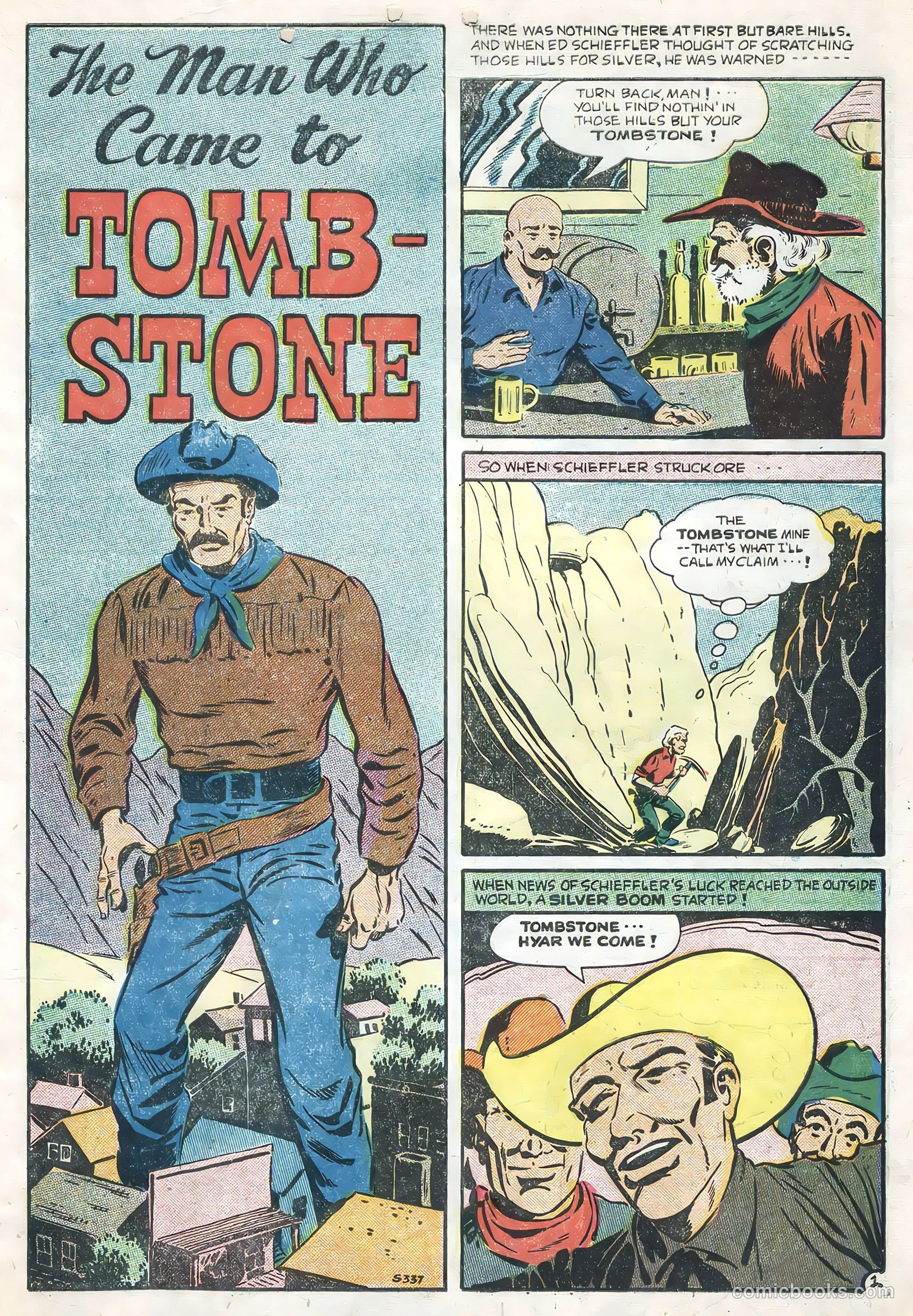 Wyatt Earp, Frontier Marshal #13 — page 3 of 36