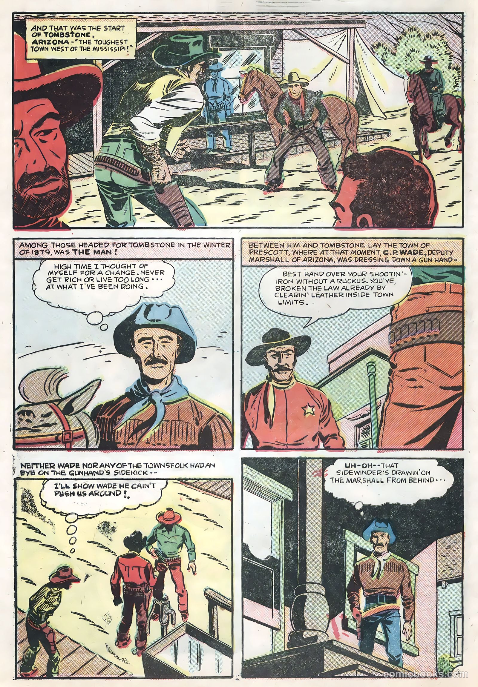 Wyatt Earp, Frontier Marshal #13 — page 4 of 36