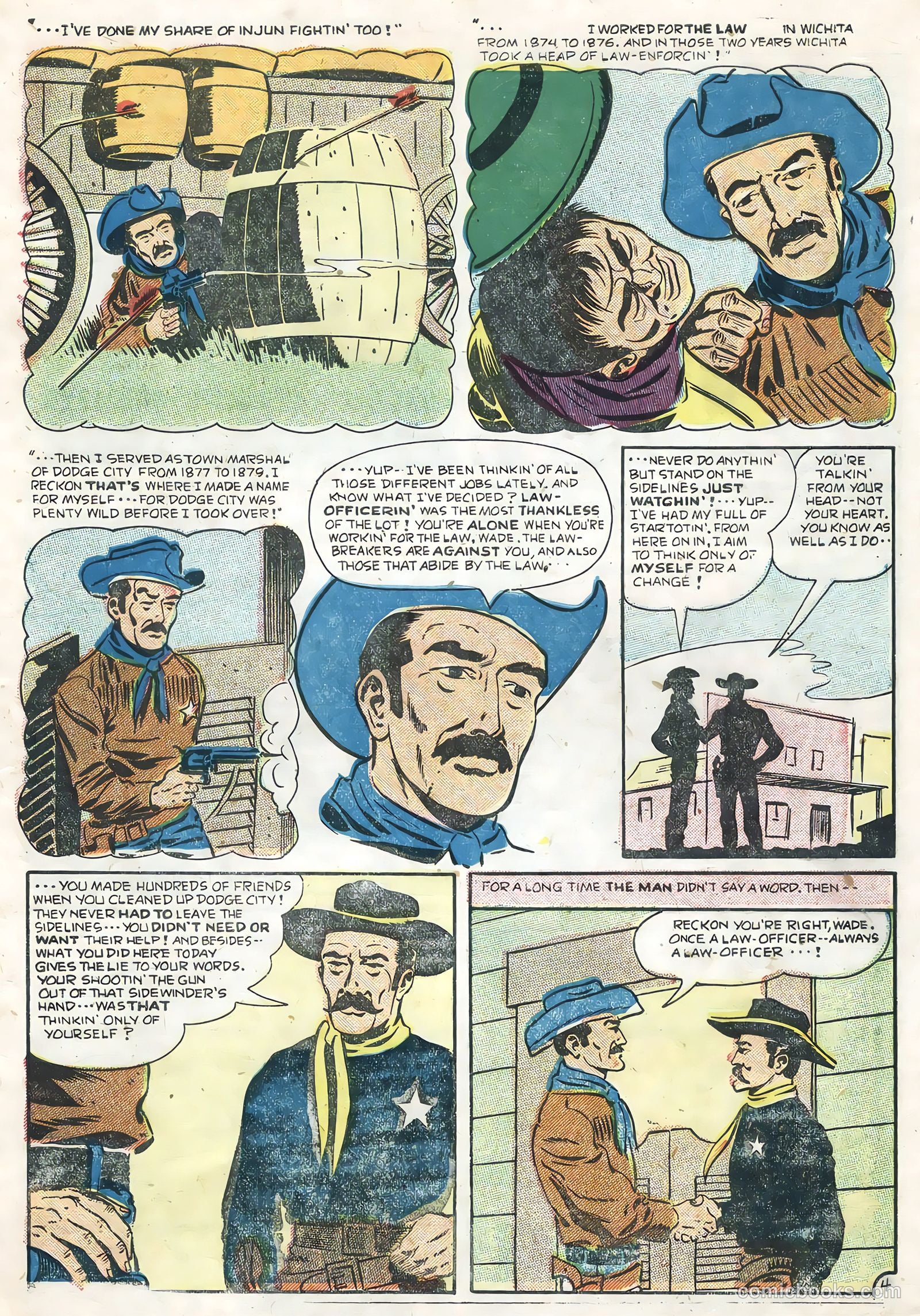 Wyatt Earp, Frontier Marshal #13 — page 7 of 36