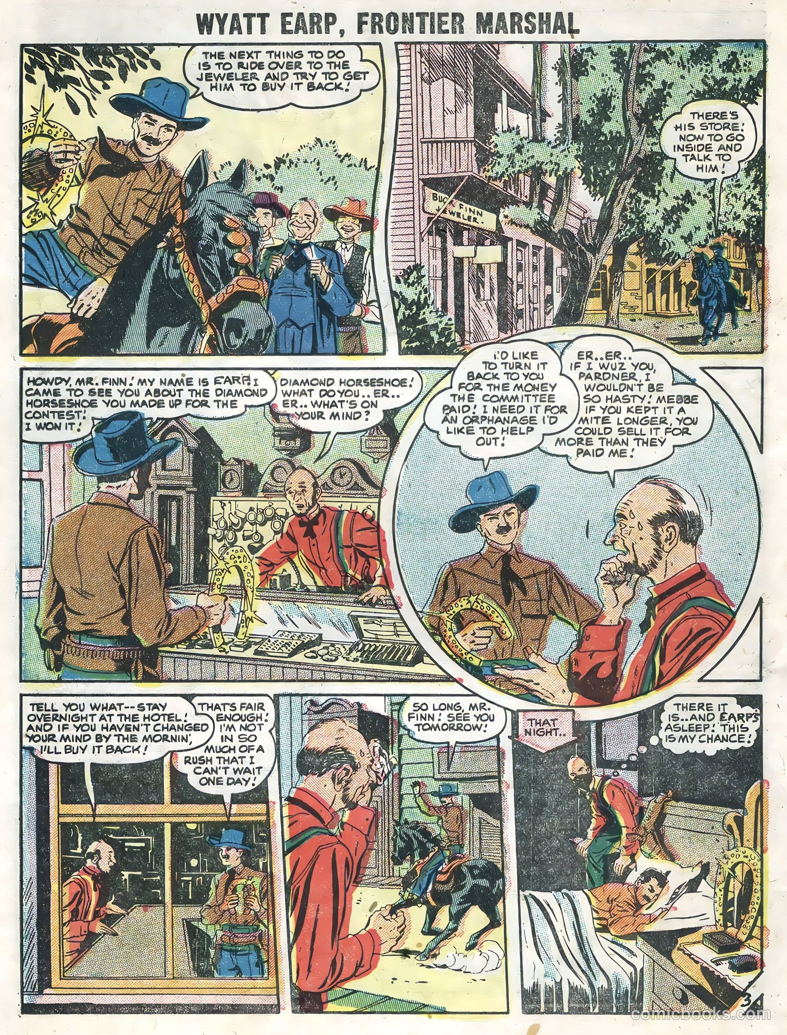 Wyatt Earp, Frontier Marshal #13 — page 14 of 36