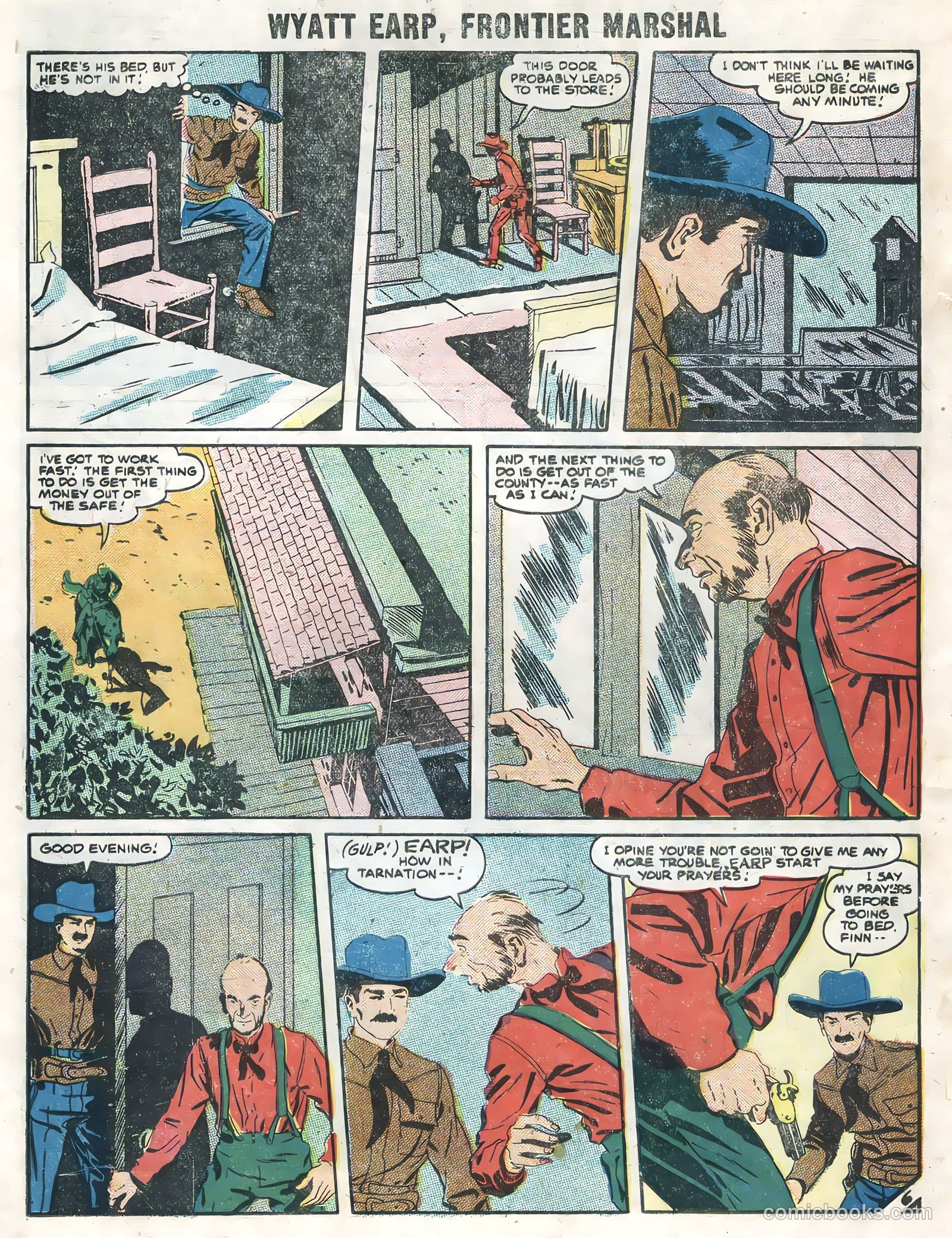 Wyatt Earp, Frontier Marshal #13 — page 18 of 36