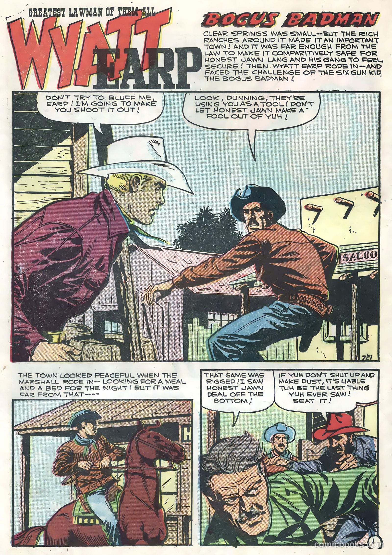 Wyatt Earp, Frontier Marshal #13 — page 24 of 36