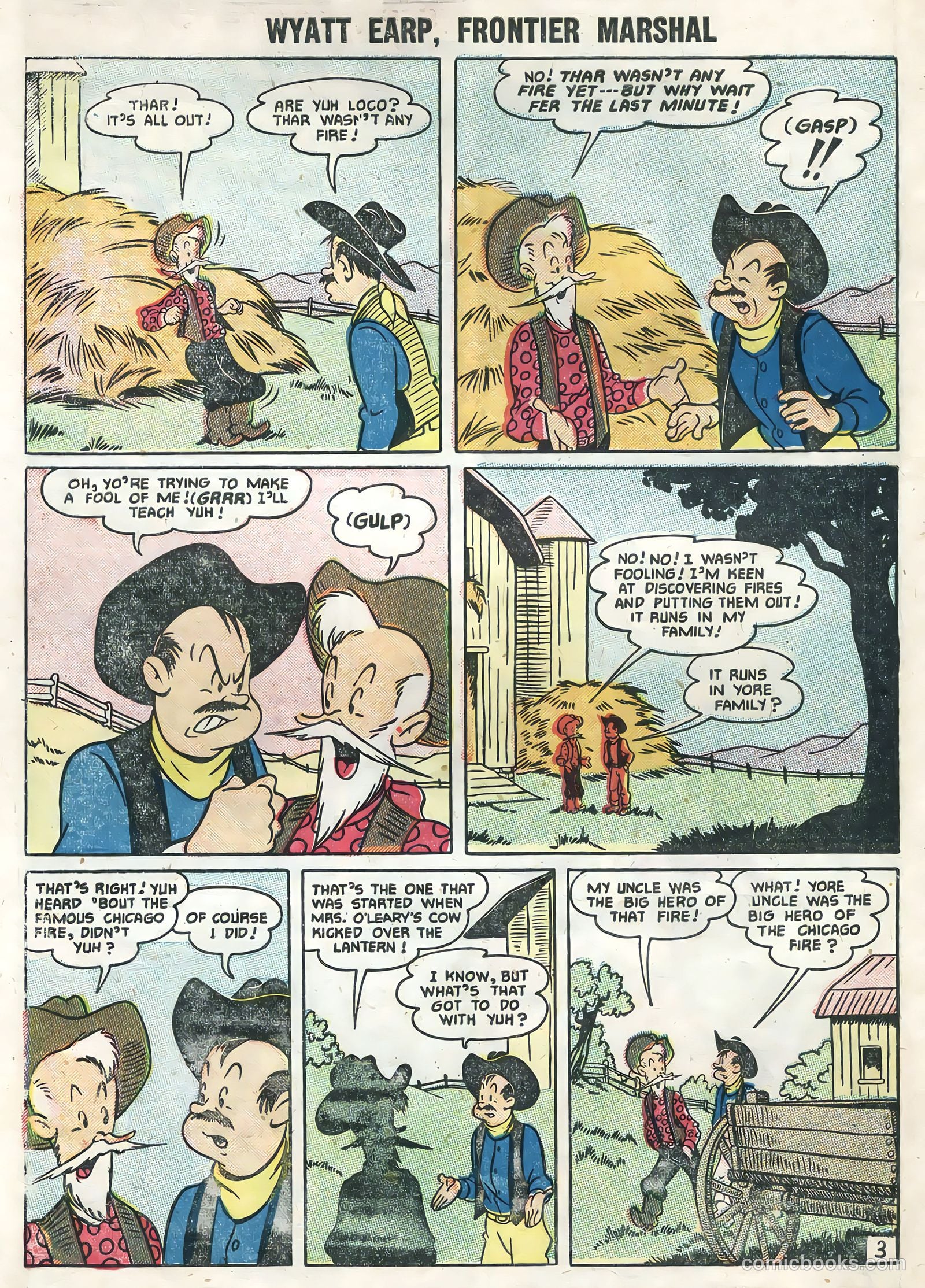 Wyatt Earp, Frontier Marshal #13 — page 30 of 36