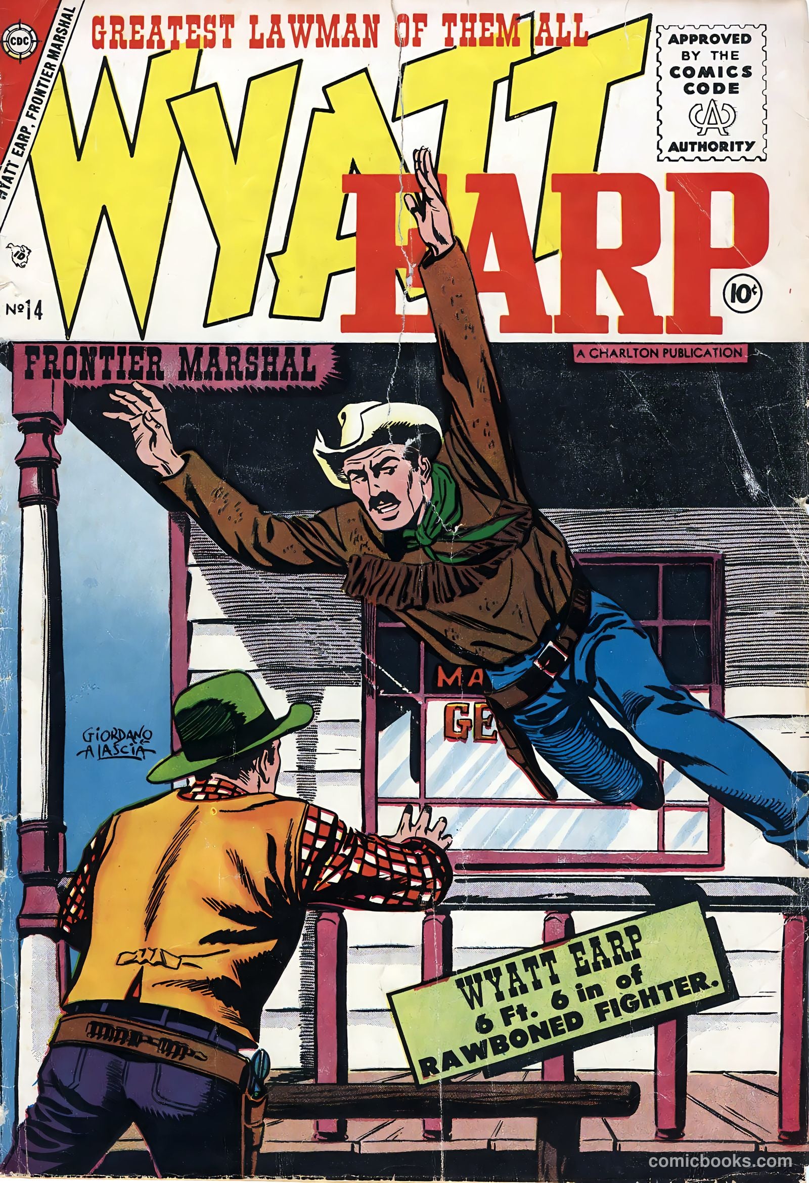 Wyatt Earp, Frontier Marshal #14 — page 1 of 36