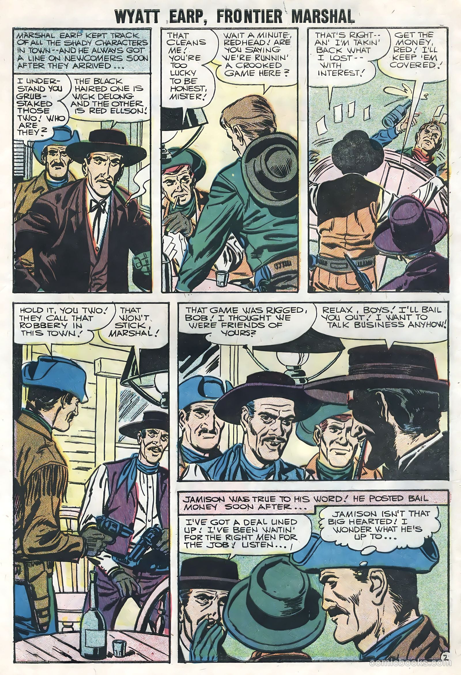 Wyatt Earp, Frontier Marshal #14 — page 4 of 36