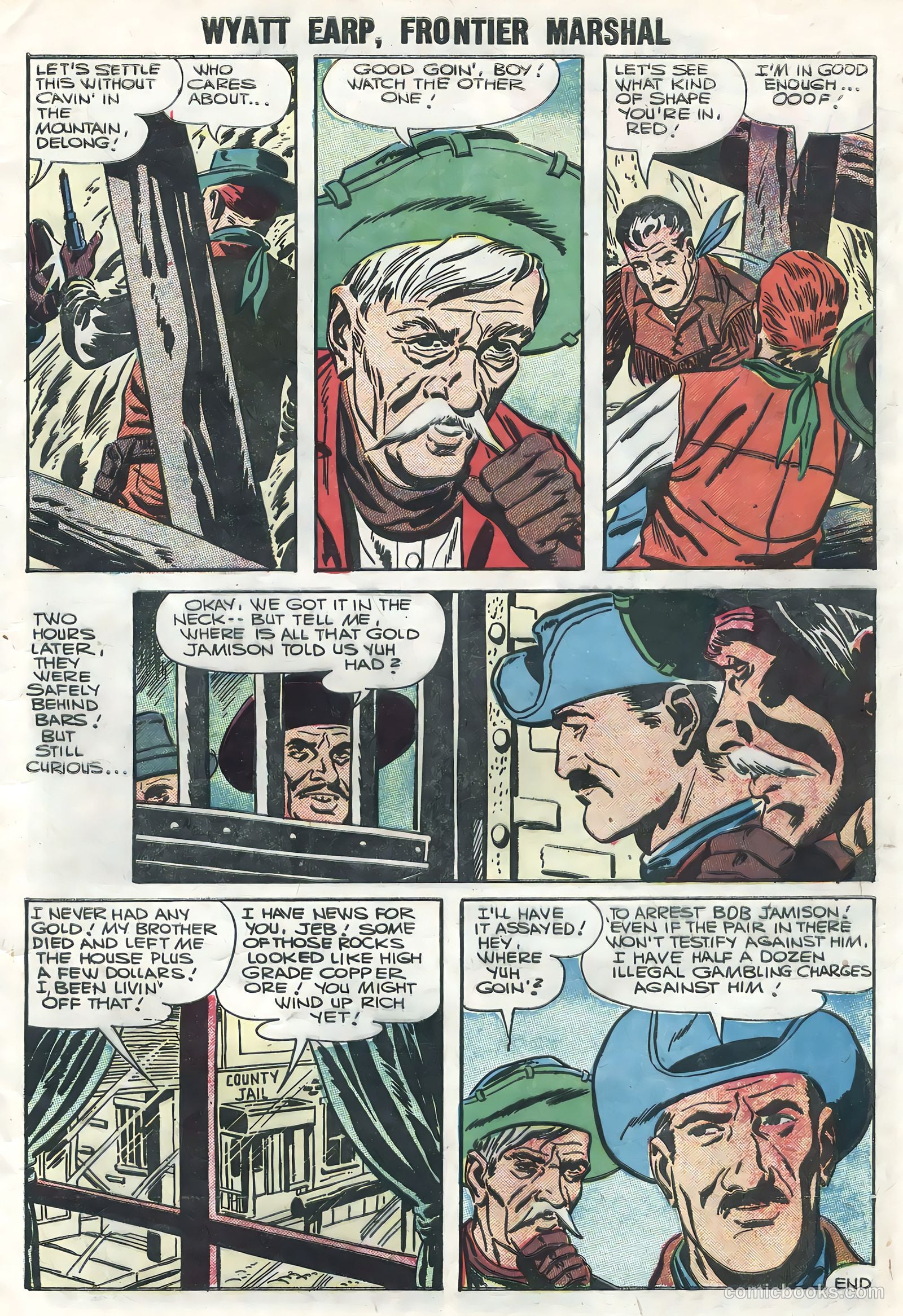 Wyatt Earp, Frontier Marshal #14 — page 9 of 36