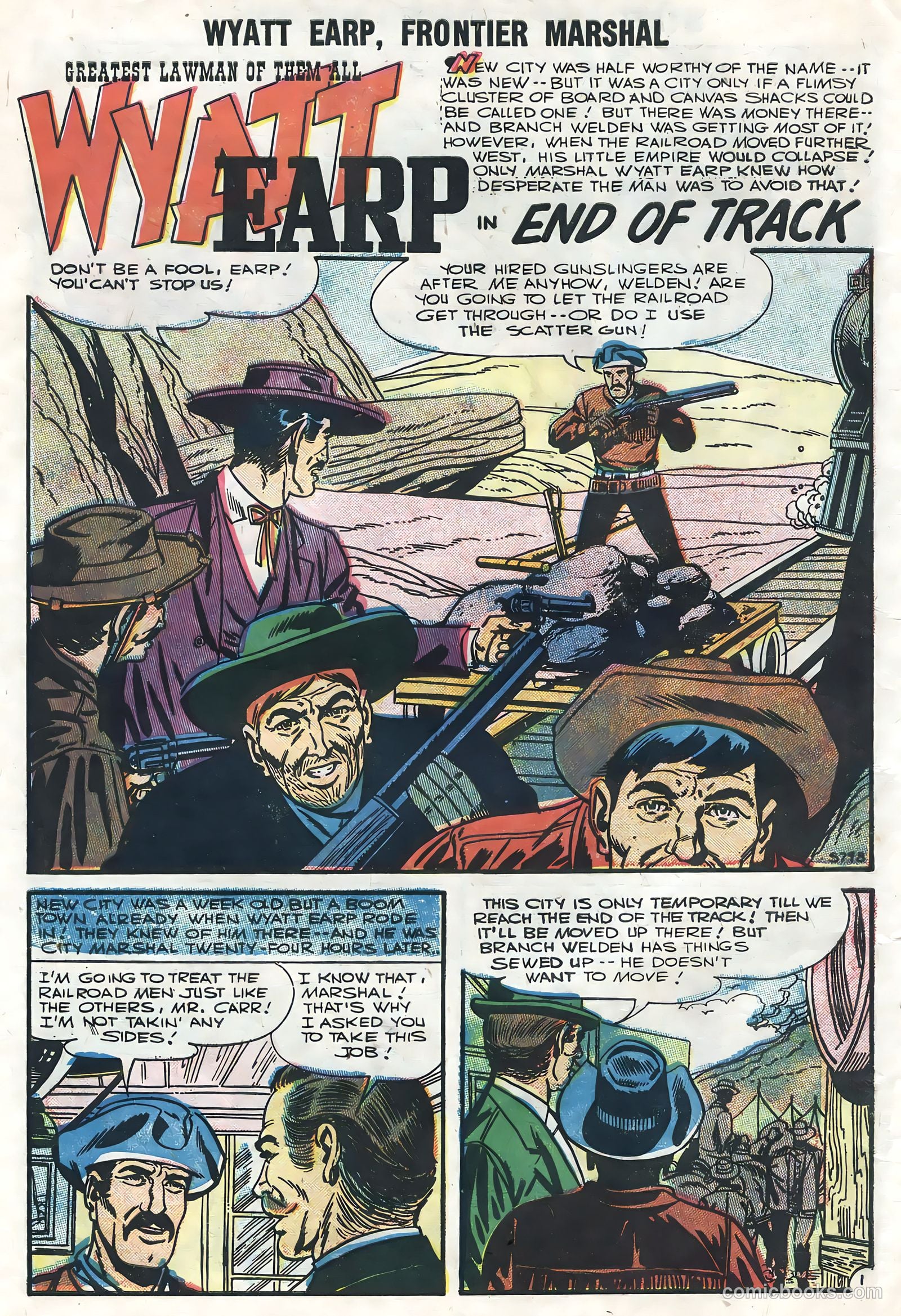 Wyatt Earp, Frontier Marshal #14 — page 10 of 36