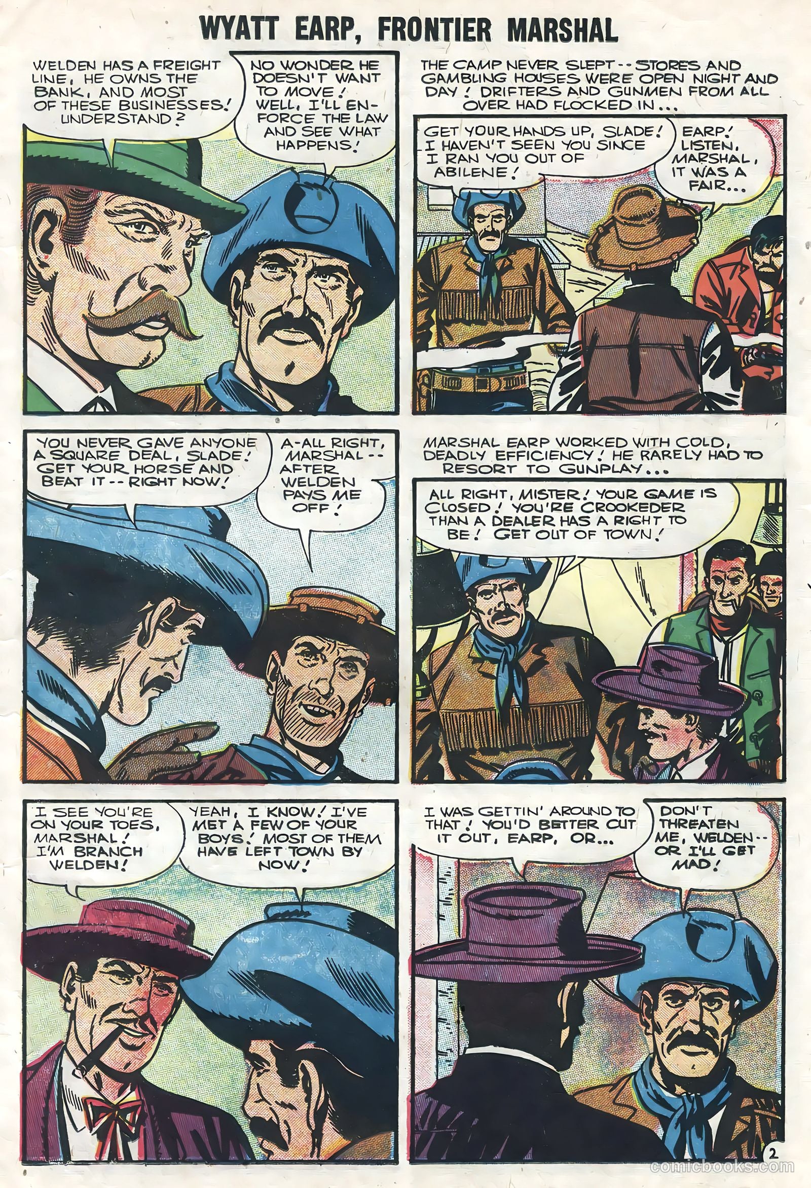 Wyatt Earp, Frontier Marshal #14 — page 11 of 36