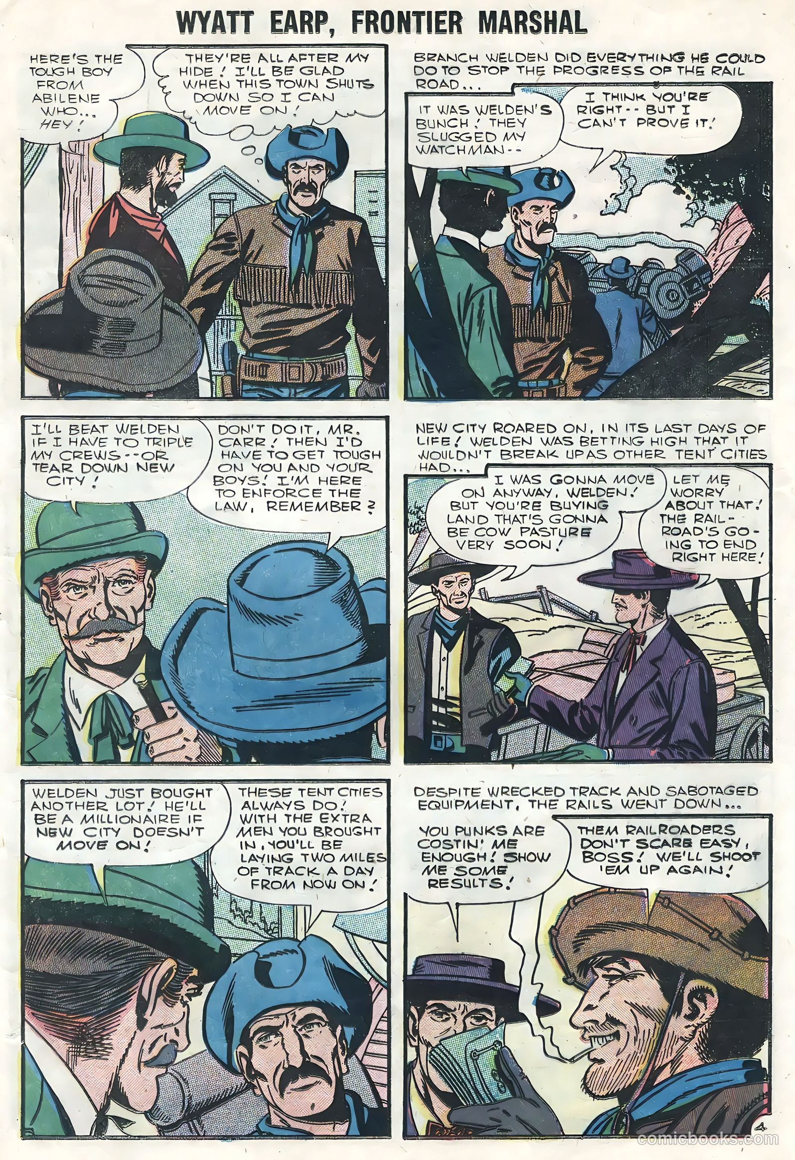 Wyatt Earp, Frontier Marshal #14 — page 13 of 36