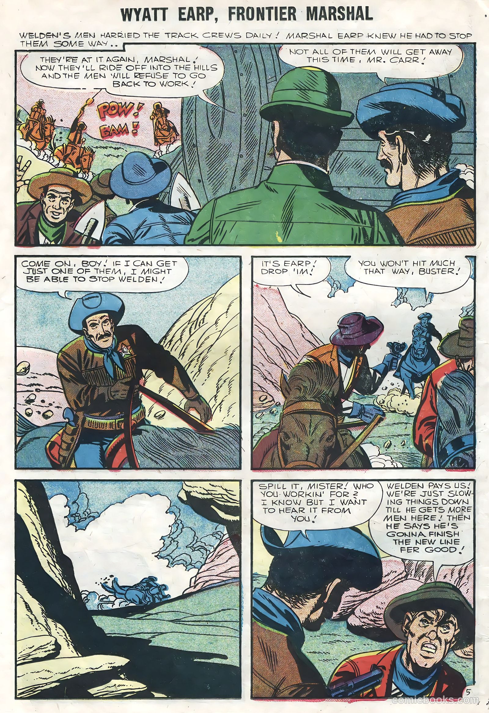Wyatt Earp, Frontier Marshal #14 — page 14 of 36