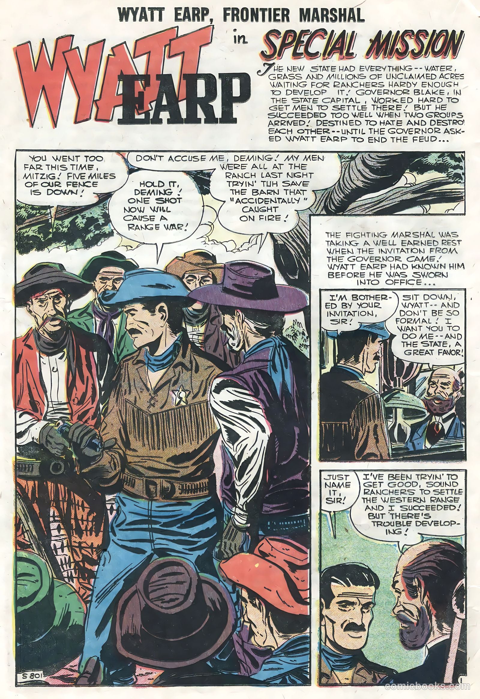 Wyatt Earp, Frontier Marshal #14 — page 20 of 36