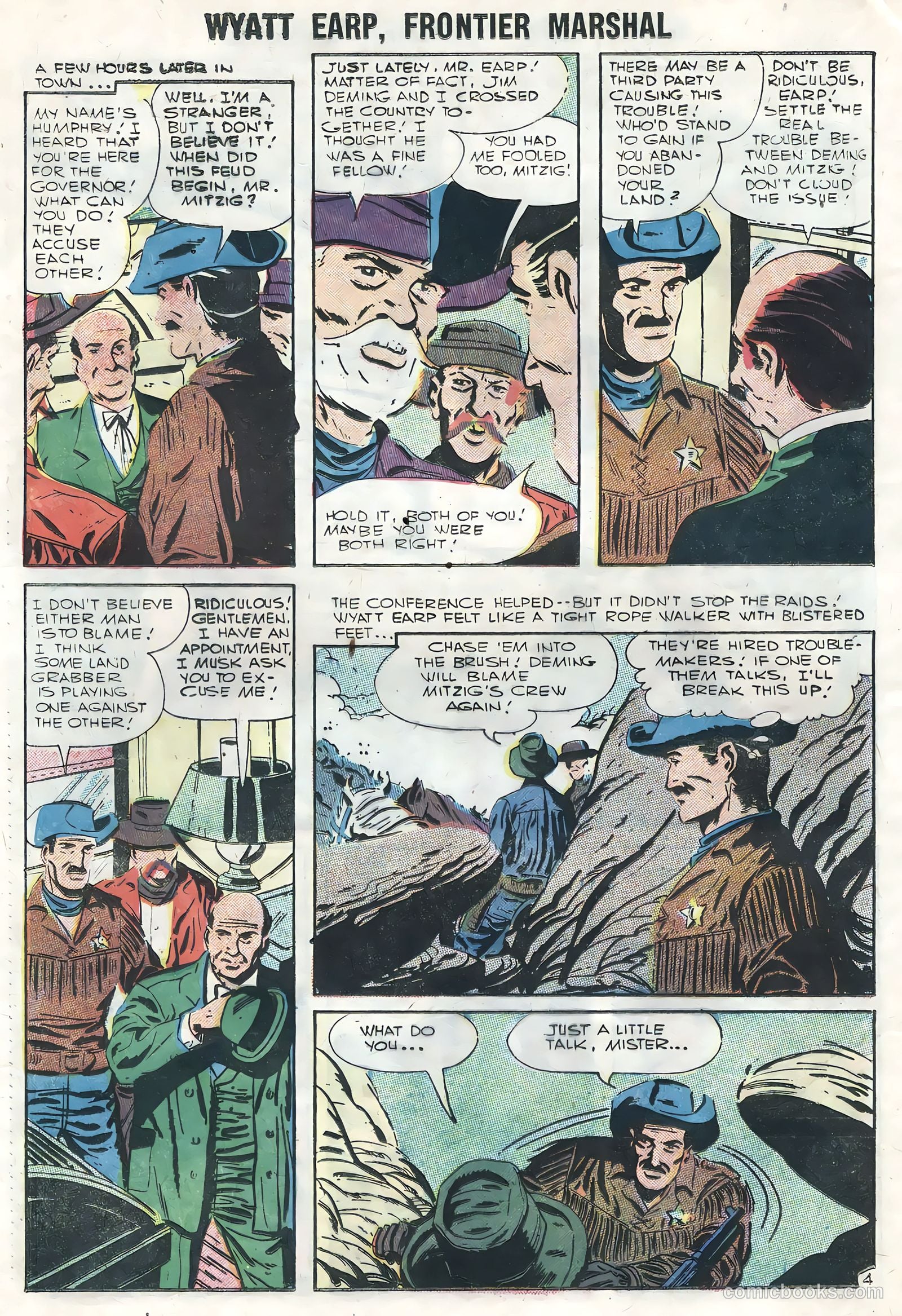 Wyatt Earp, Frontier Marshal #14 — page 24 of 36