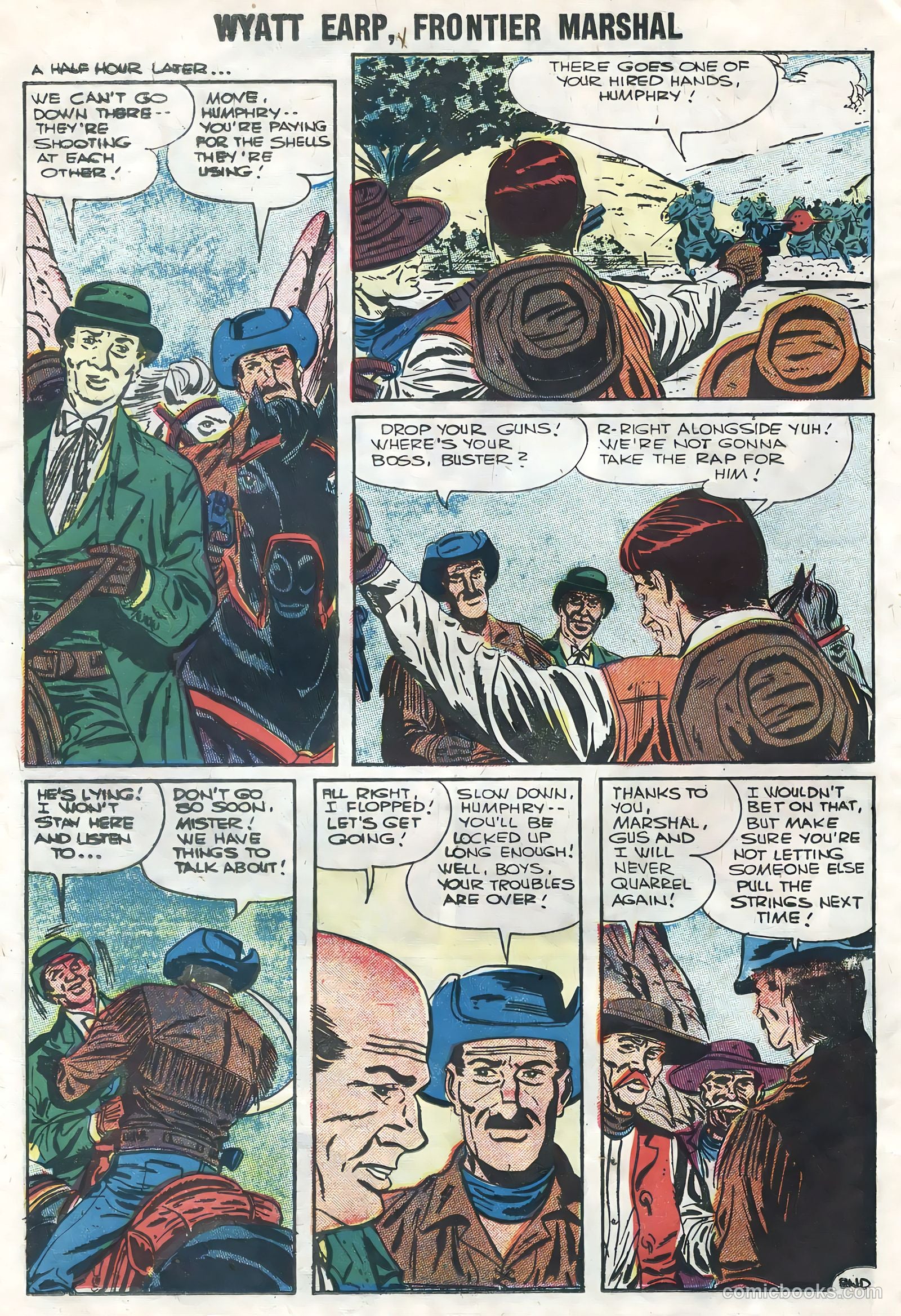 Wyatt Earp, Frontier Marshal #14 — page 26 of 36