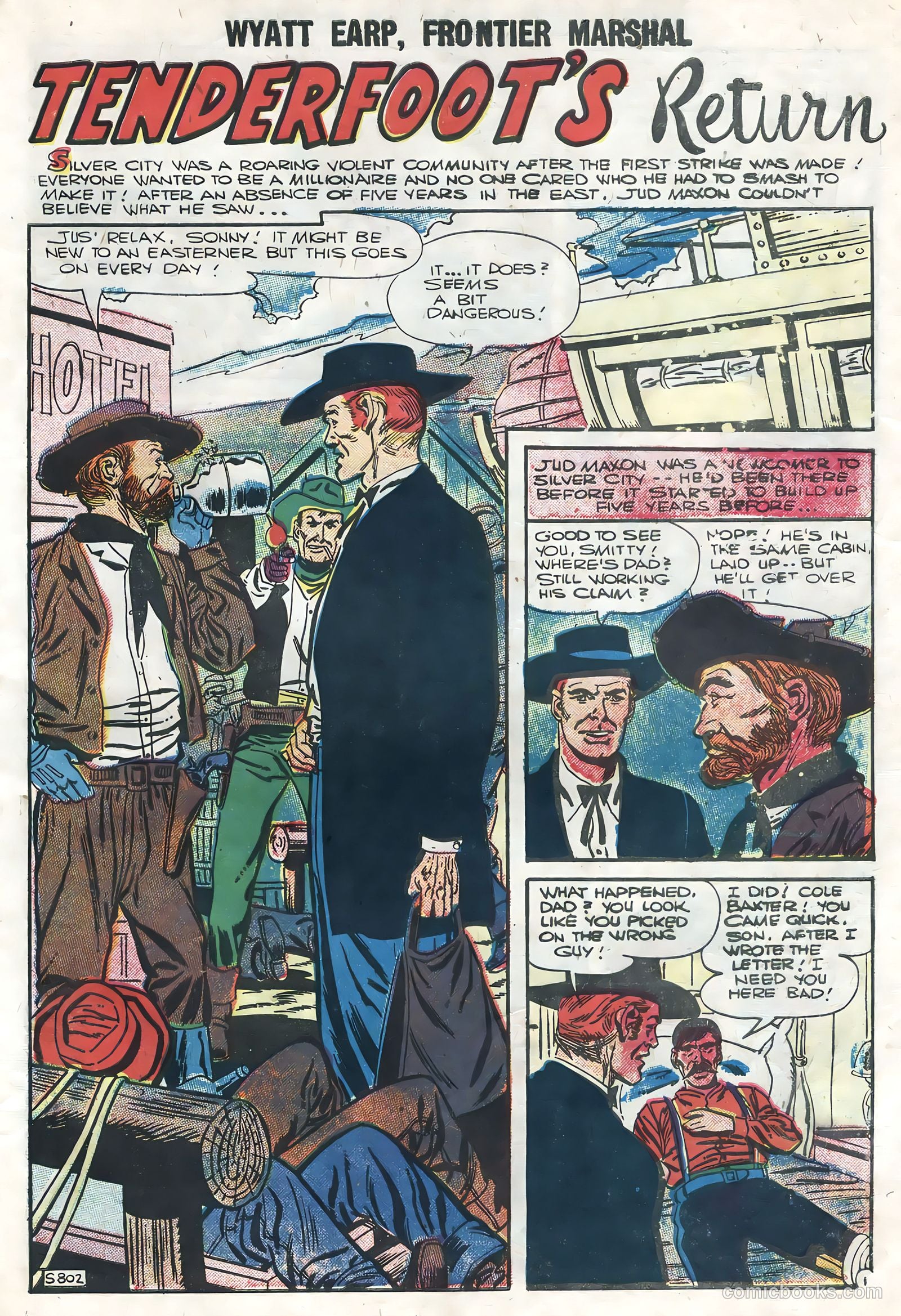 Wyatt Earp, Frontier Marshal #14 — page 27 of 36