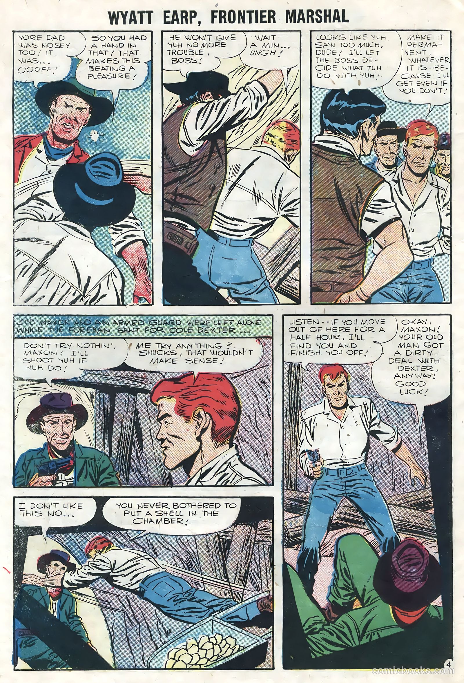 Wyatt Earp, Frontier Marshal #14 — page 30 of 36