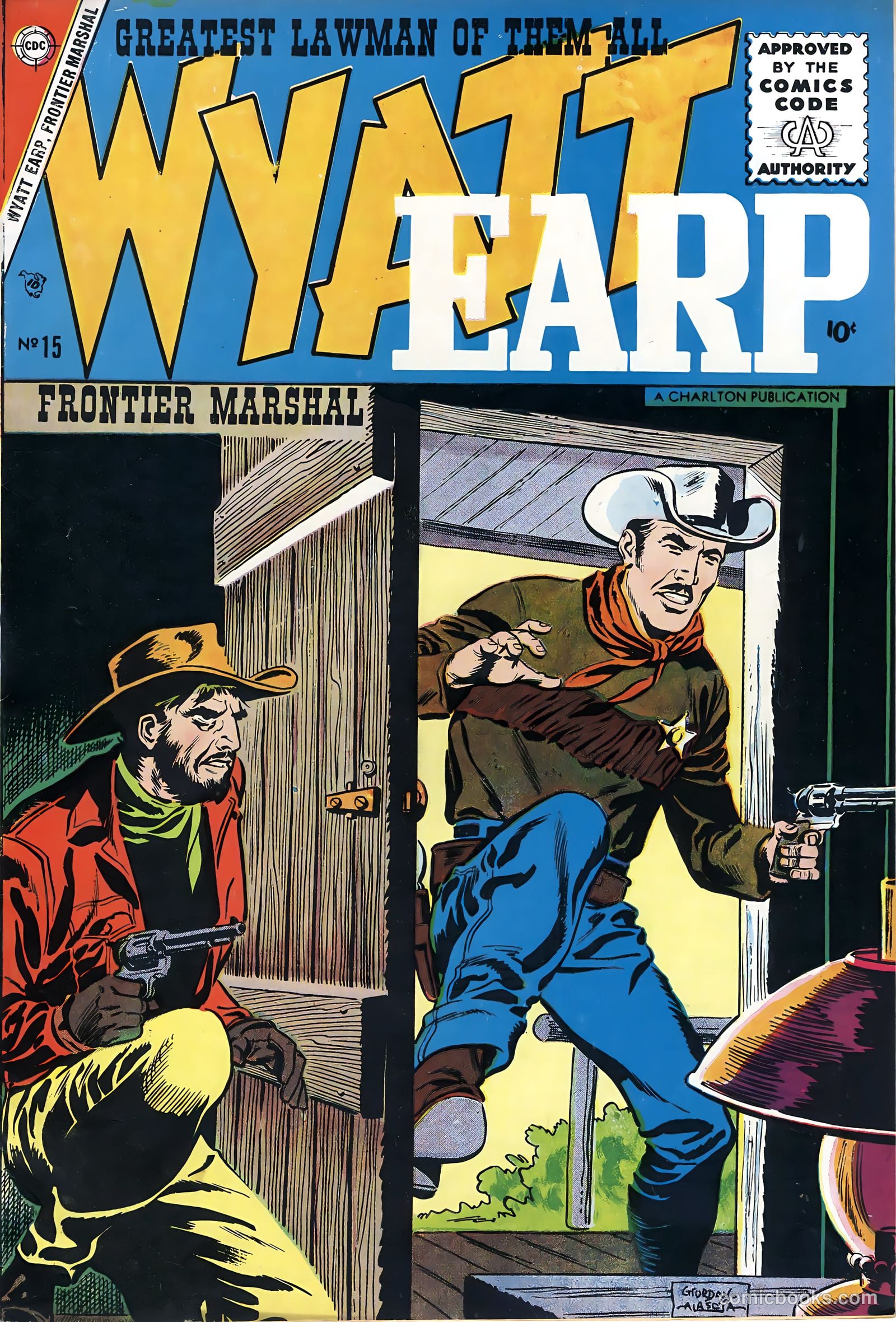 Wyatt Earp, Frontier Marshal #15 — page 1 of 36