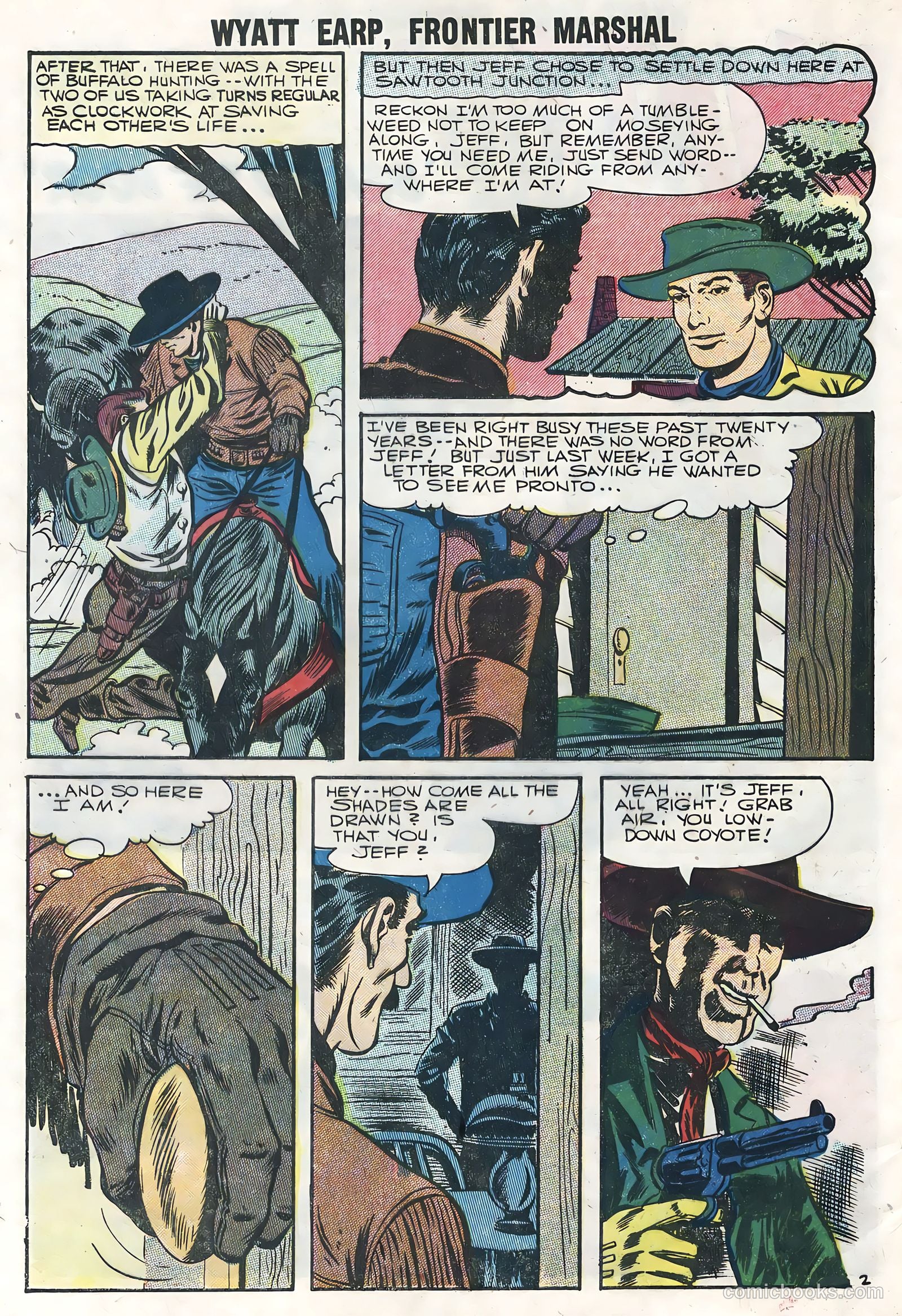 Wyatt Earp, Frontier Marshal #15 — page 4 of 36