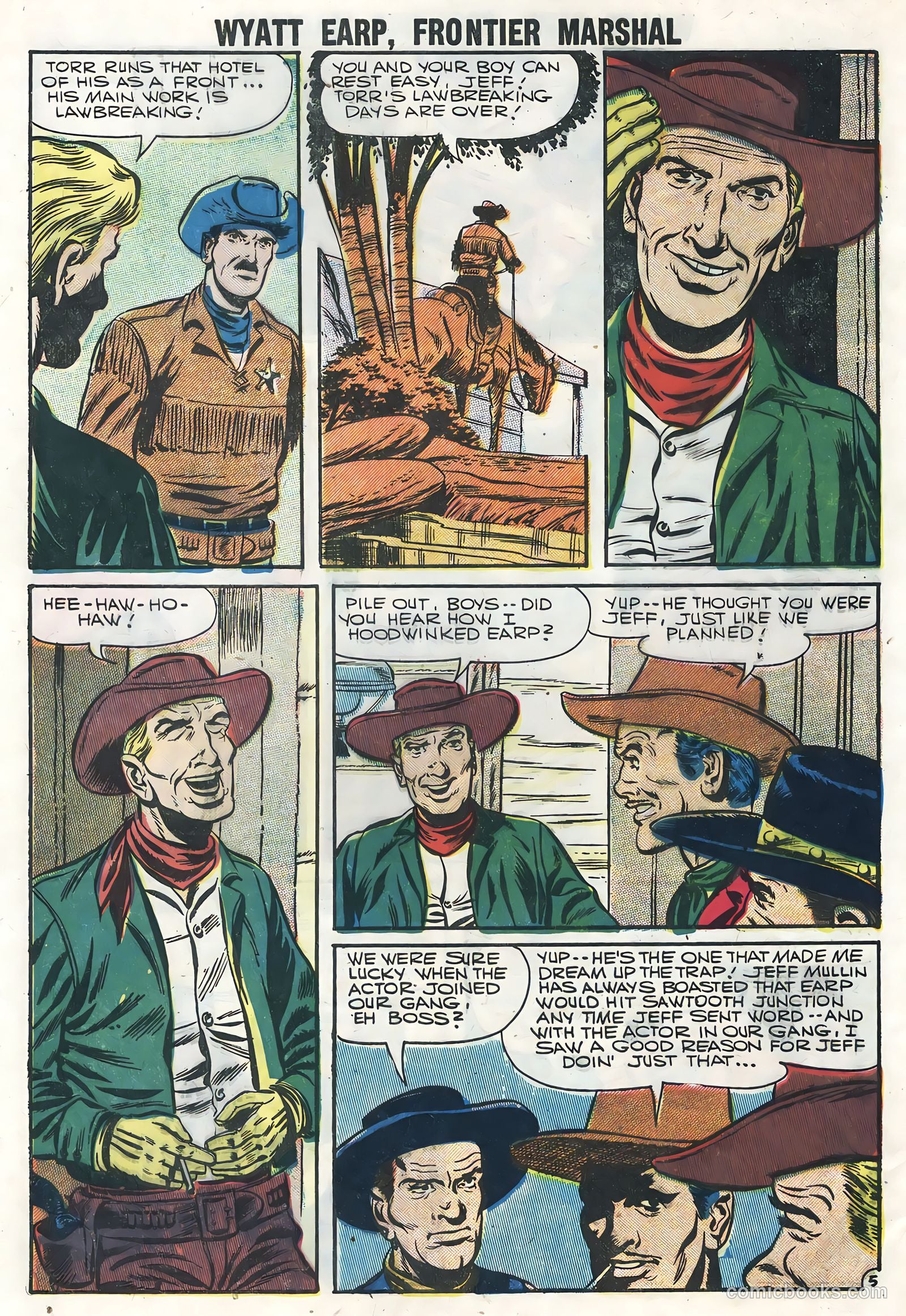 Wyatt Earp, Frontier Marshal #15 — page 8 of 36