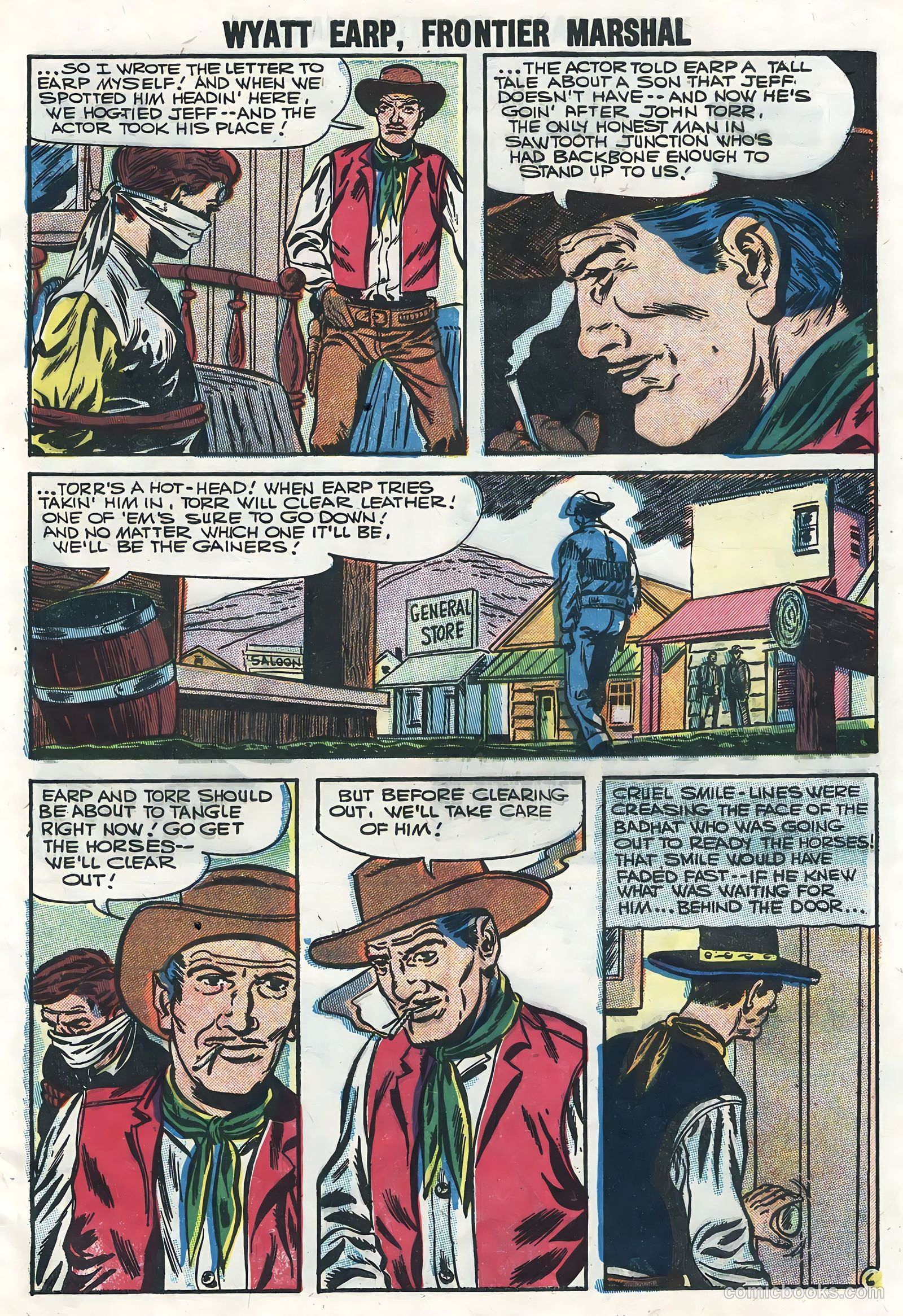 Wyatt Earp, Frontier Marshal #15 — page 9 of 36
