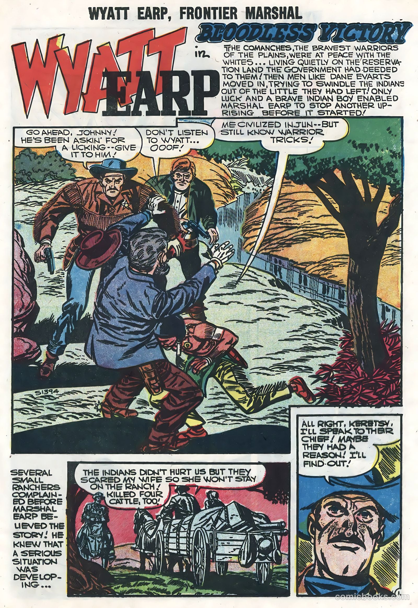 Wyatt Earp, Frontier Marshal #15 — page 25 of 36