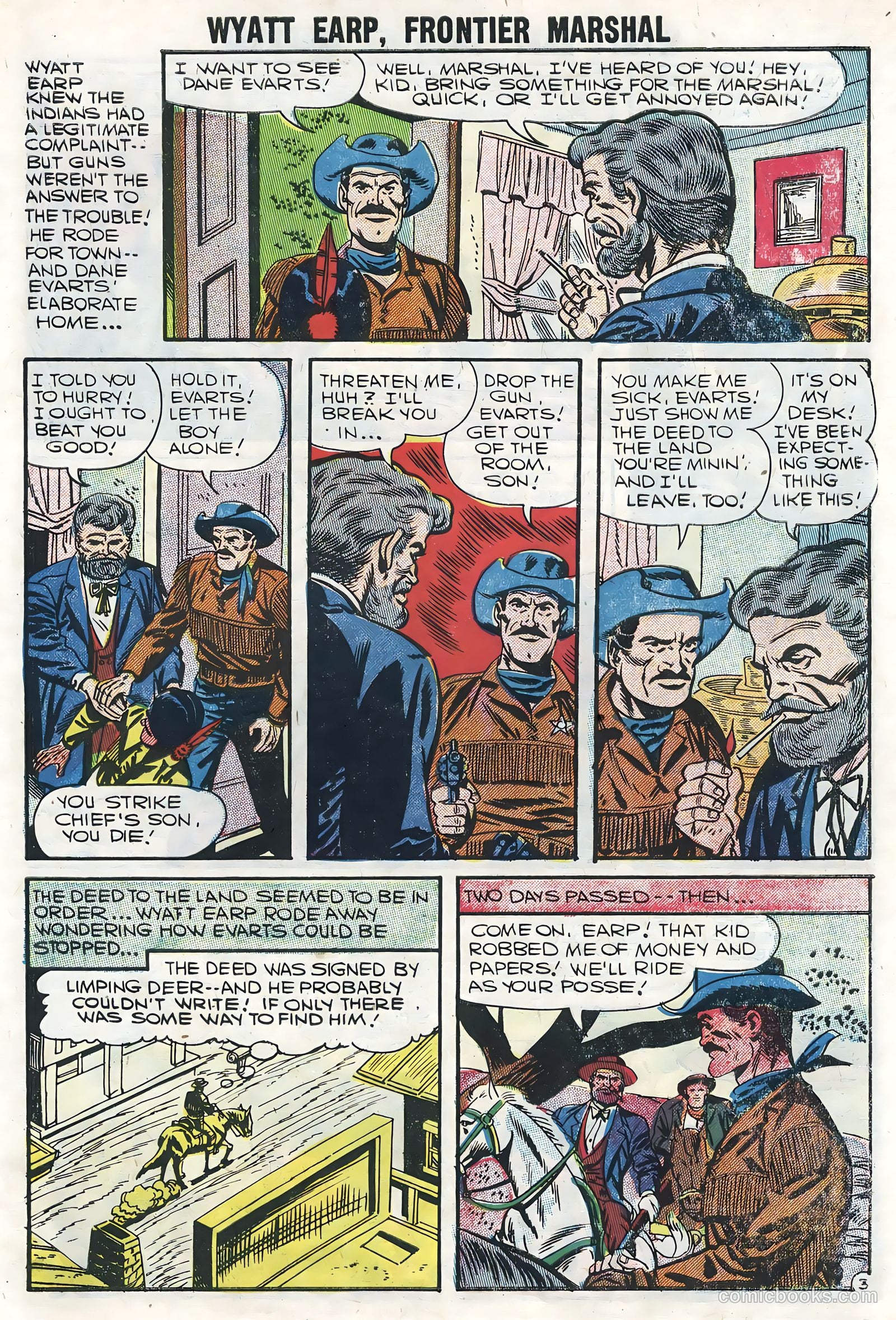 Wyatt Earp, Frontier Marshal #15 — page 27 of 36