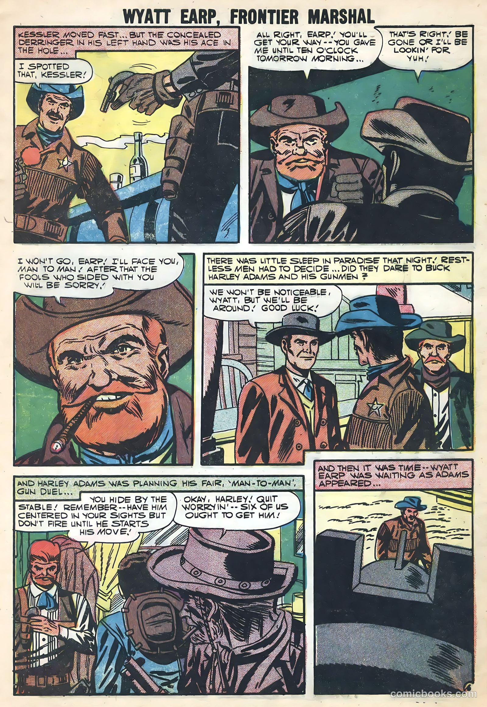Wyatt Earp, Frontier Marshal #17 — page 9 of 24