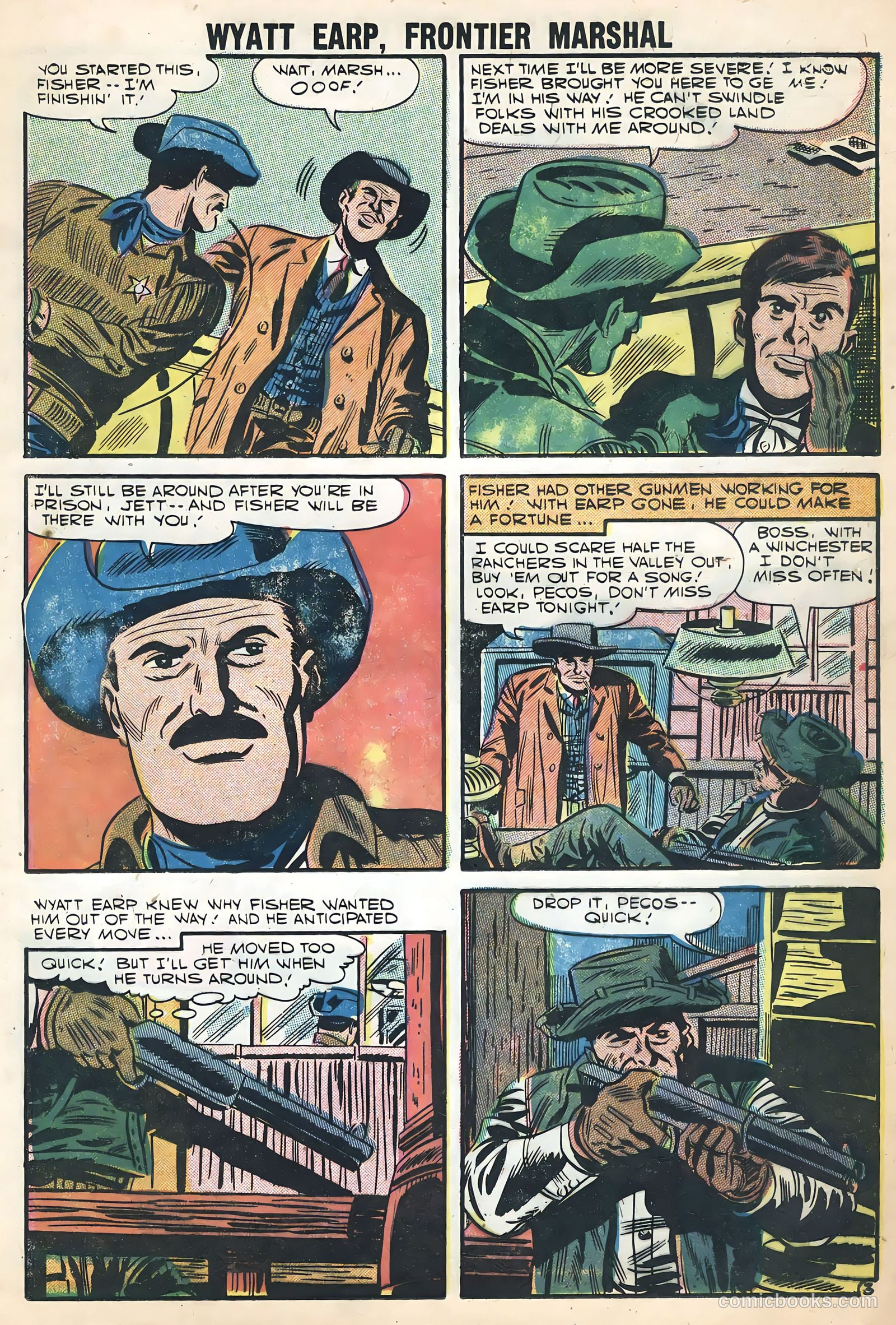 Wyatt Earp, Frontier Marshal #17 — page 13 of 24