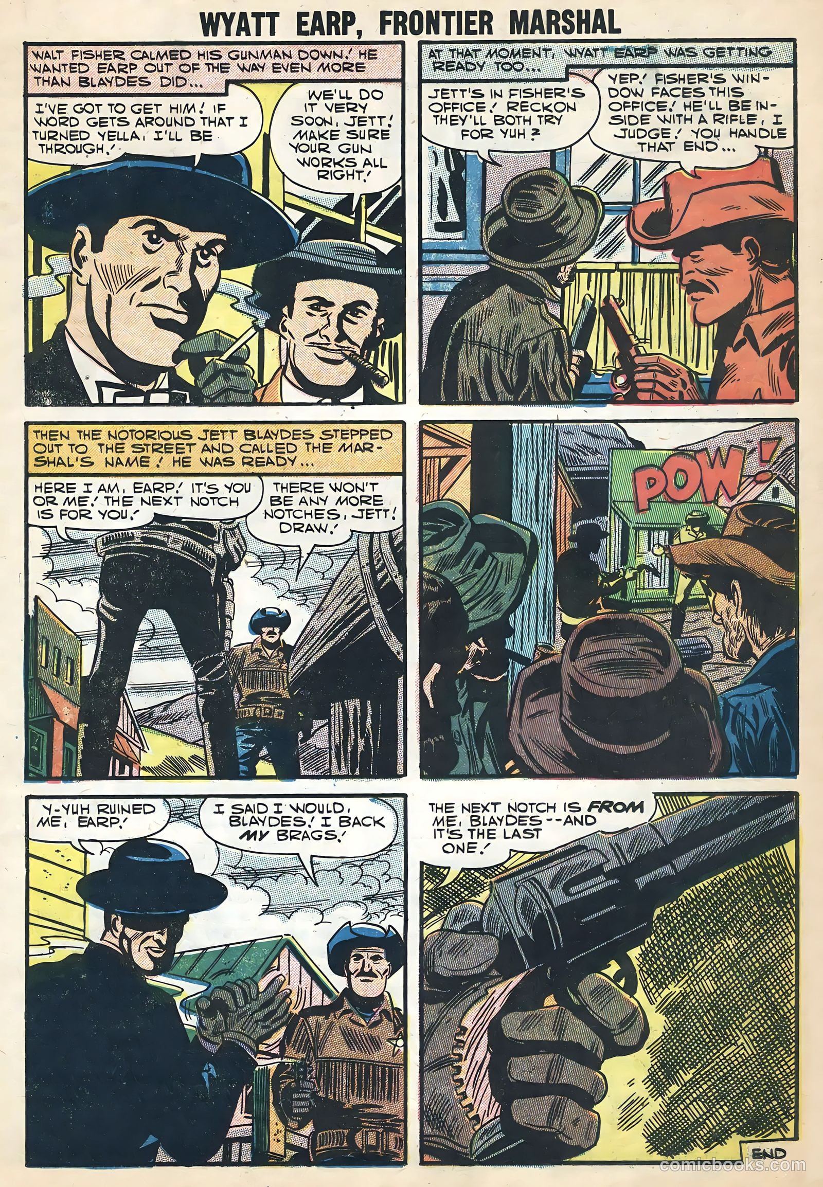 Wyatt Earp, Frontier Marshal #17 — page 17 of 24