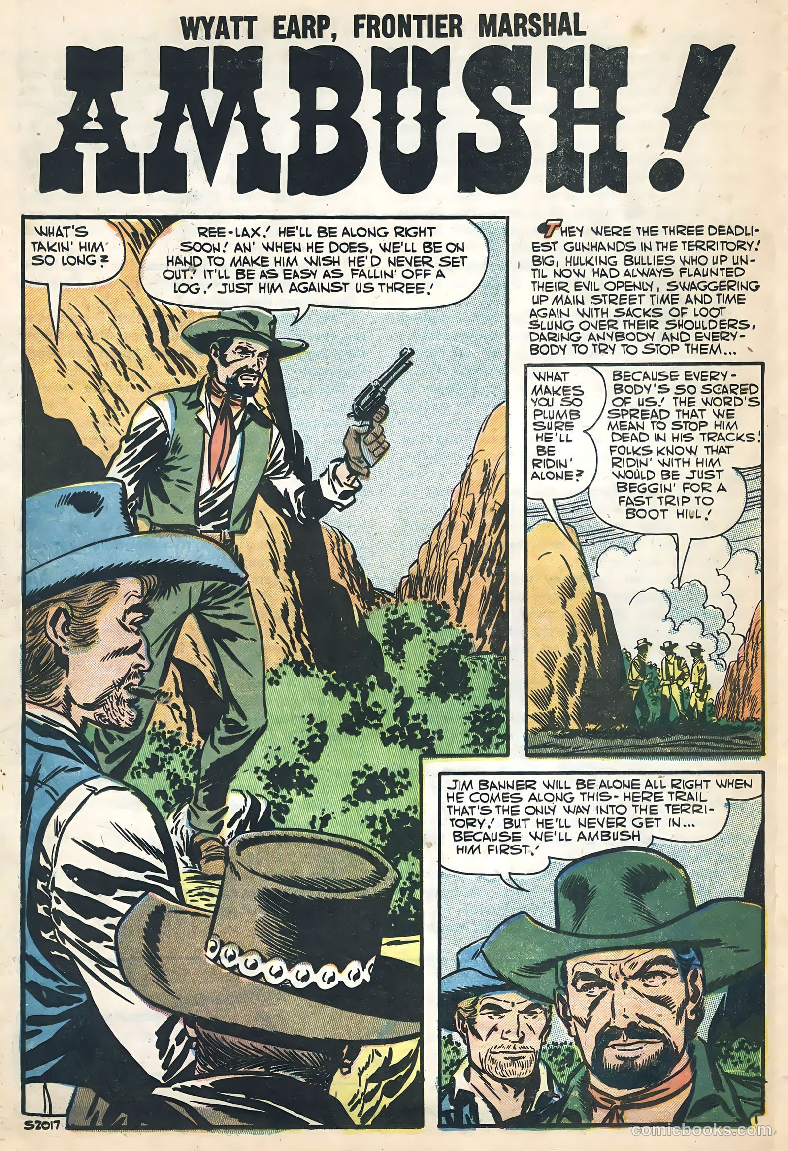 Wyatt Earp, Frontier Marshal #17 — page 20 of 24