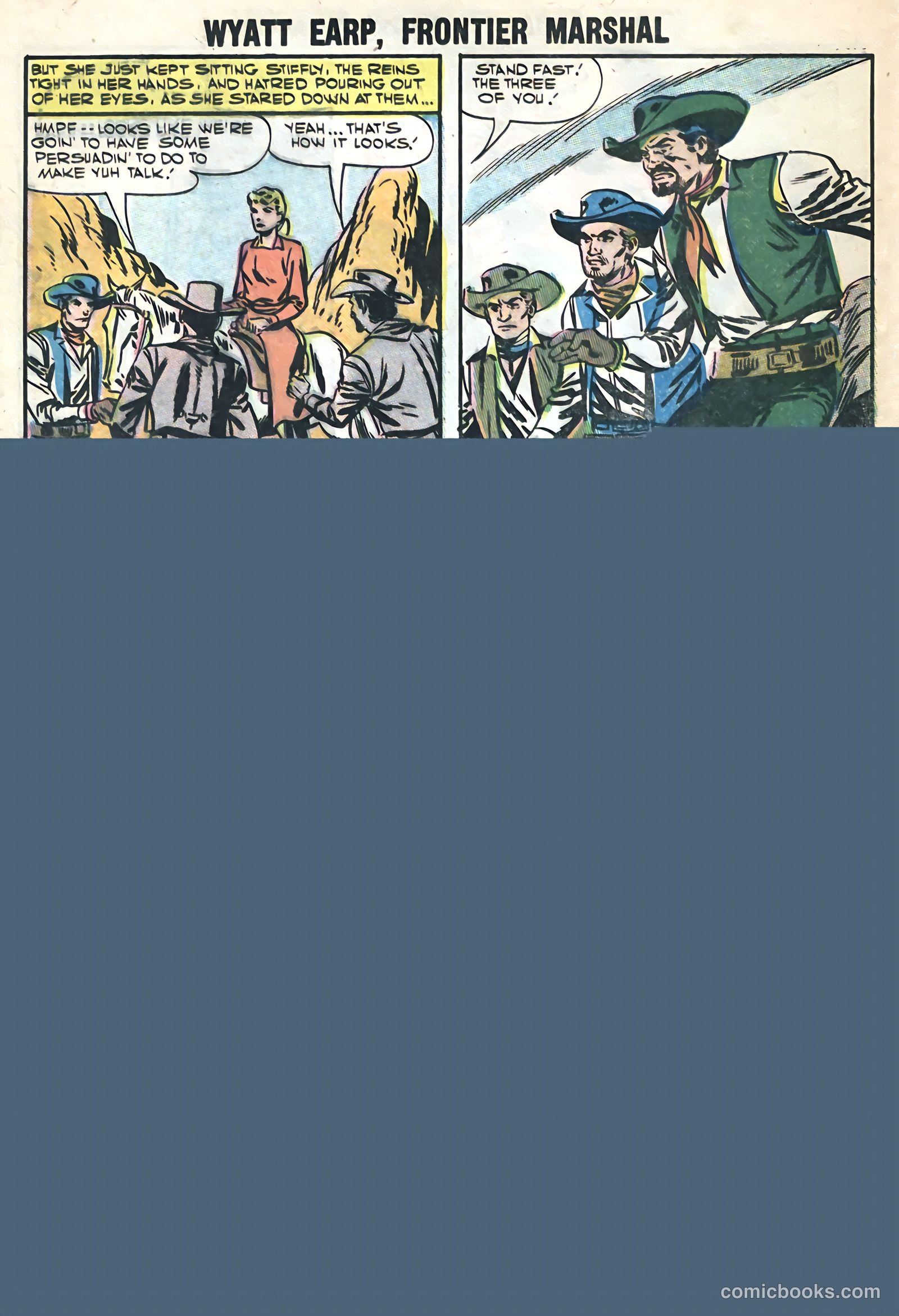 Wyatt Earp, Frontier Marshal #17 — page 24 of 24