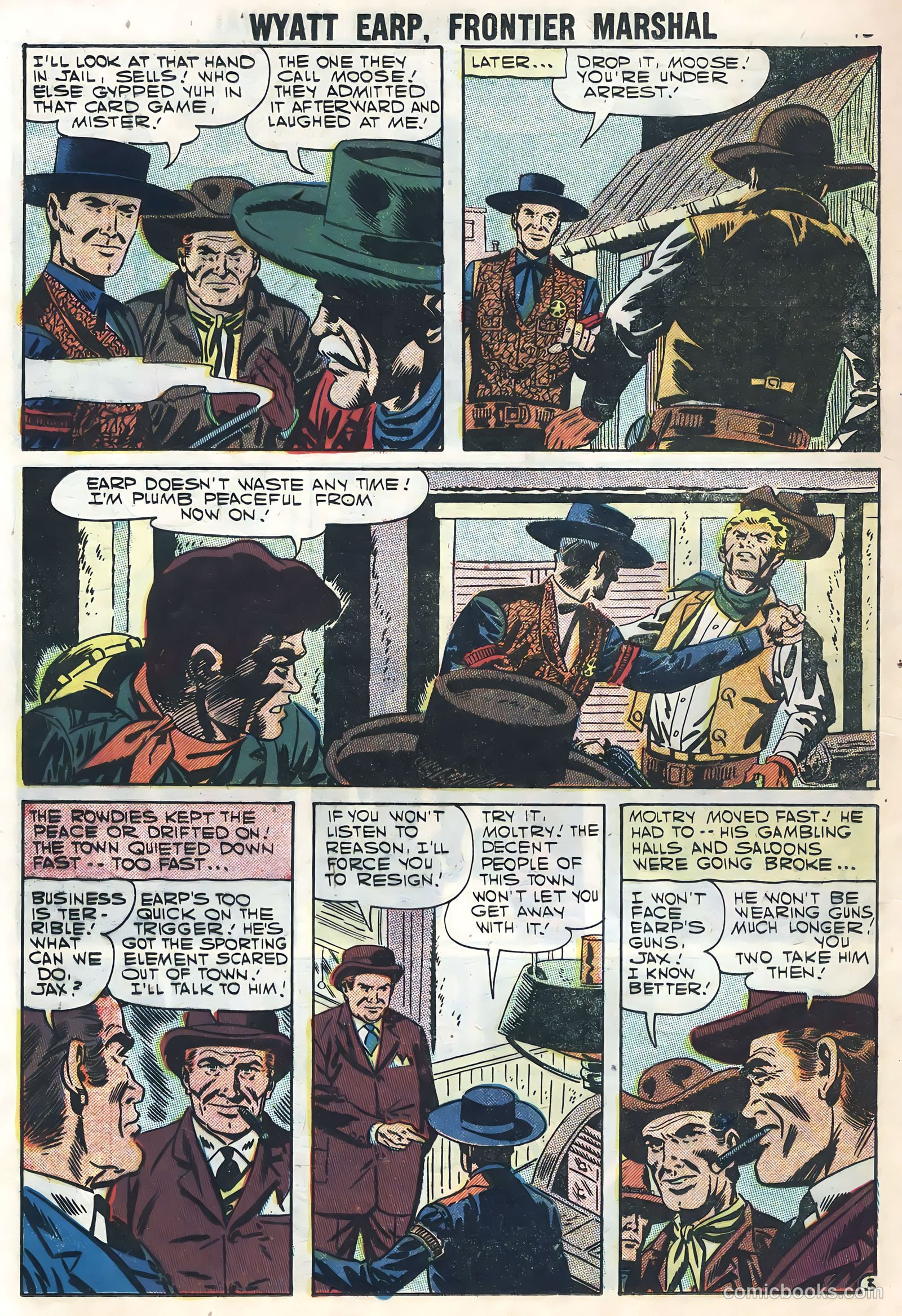 Wyatt Earp, Frontier Marshal #18 — page 12 of 36