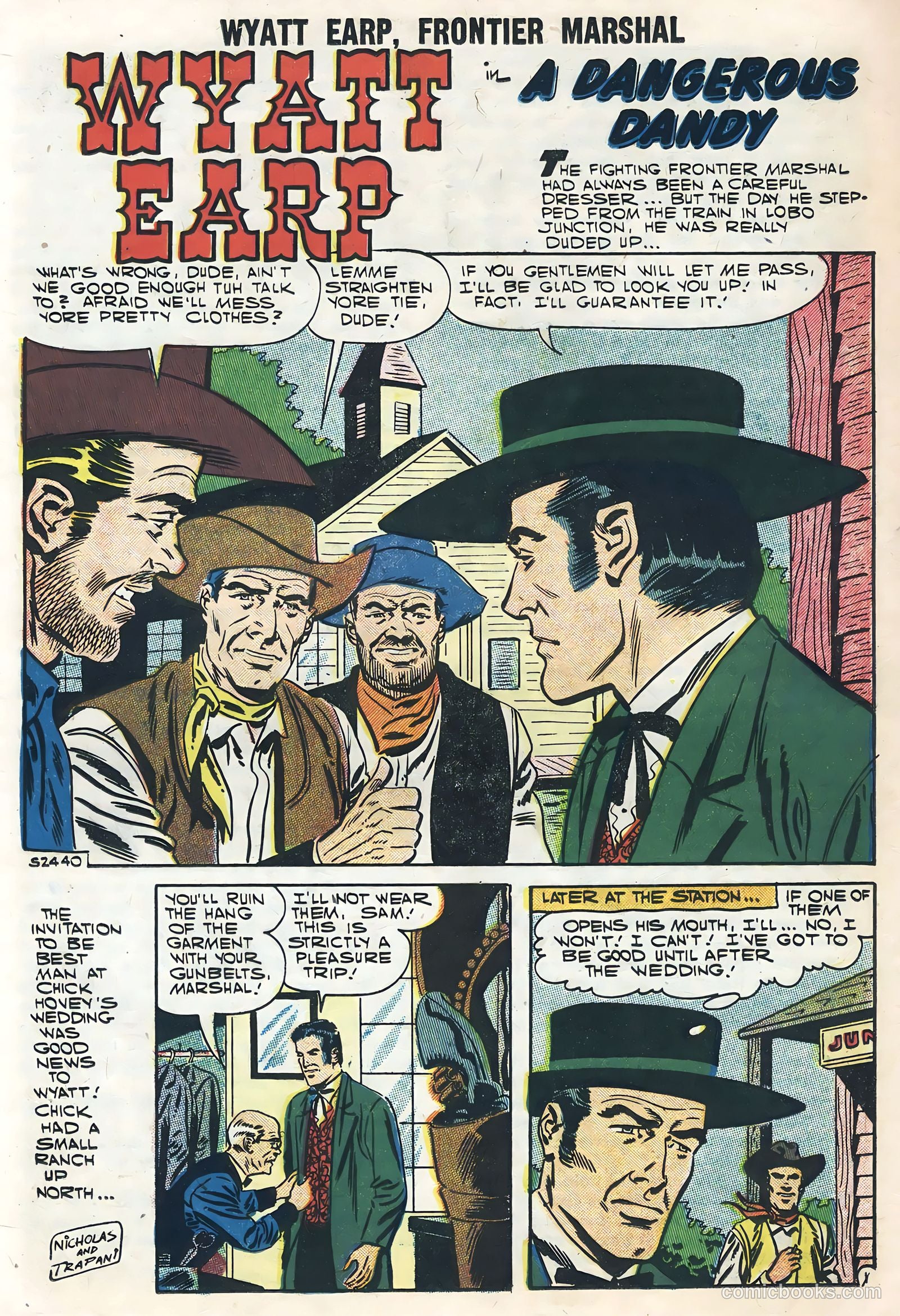 Wyatt Earp, Frontier Marshal #18 — page 20 of 36