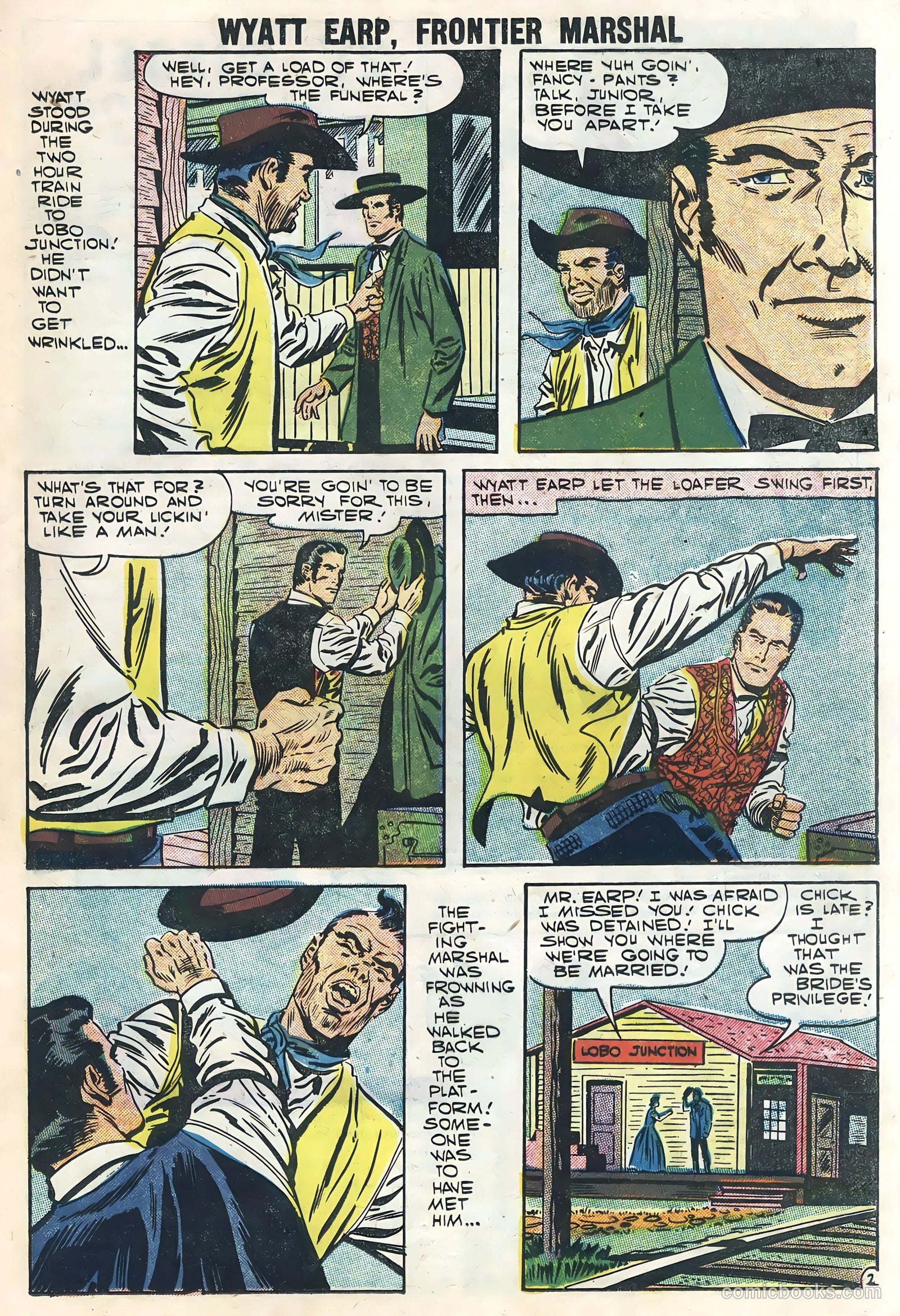 Wyatt Earp, Frontier Marshal #18 — page 21 of 36