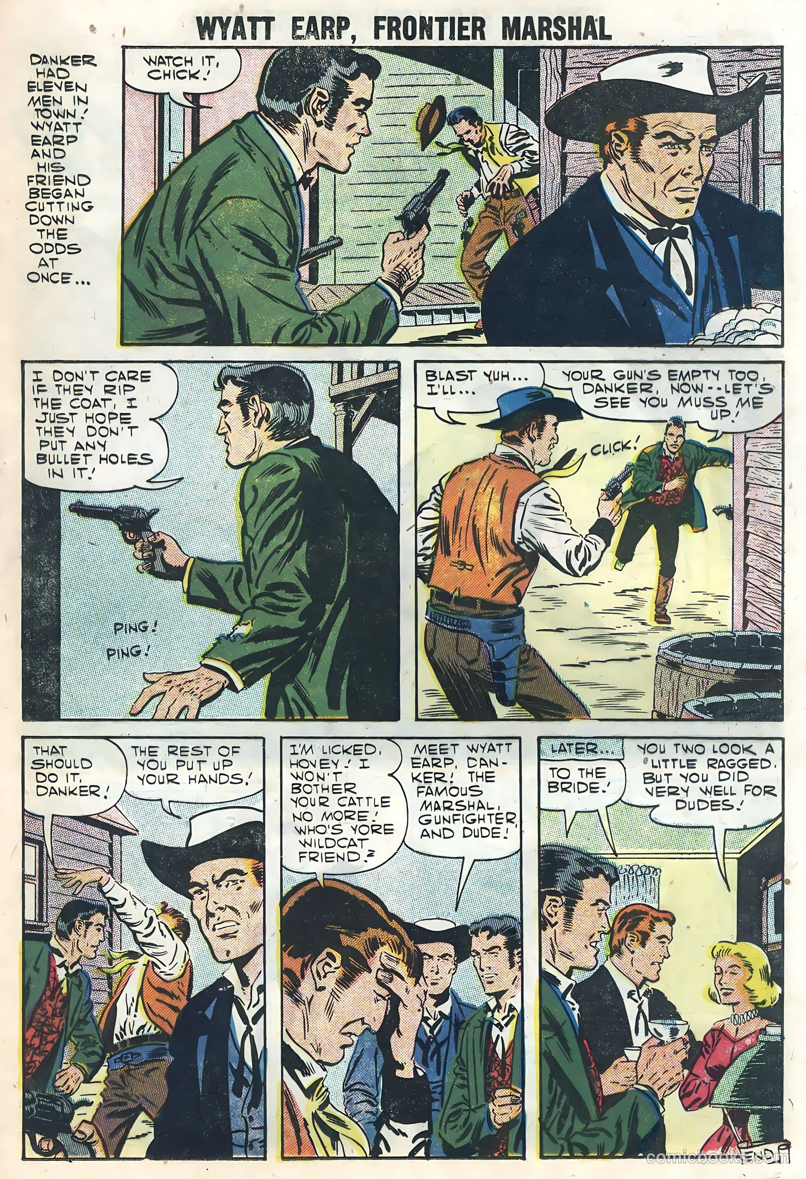 Wyatt Earp, Frontier Marshal #18 — page 25 of 36