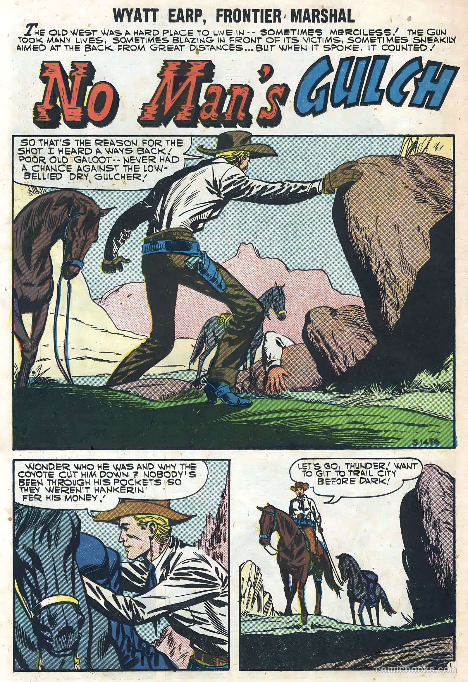 Wyatt Earp, Frontier Marshal #18 — page 26 of 36