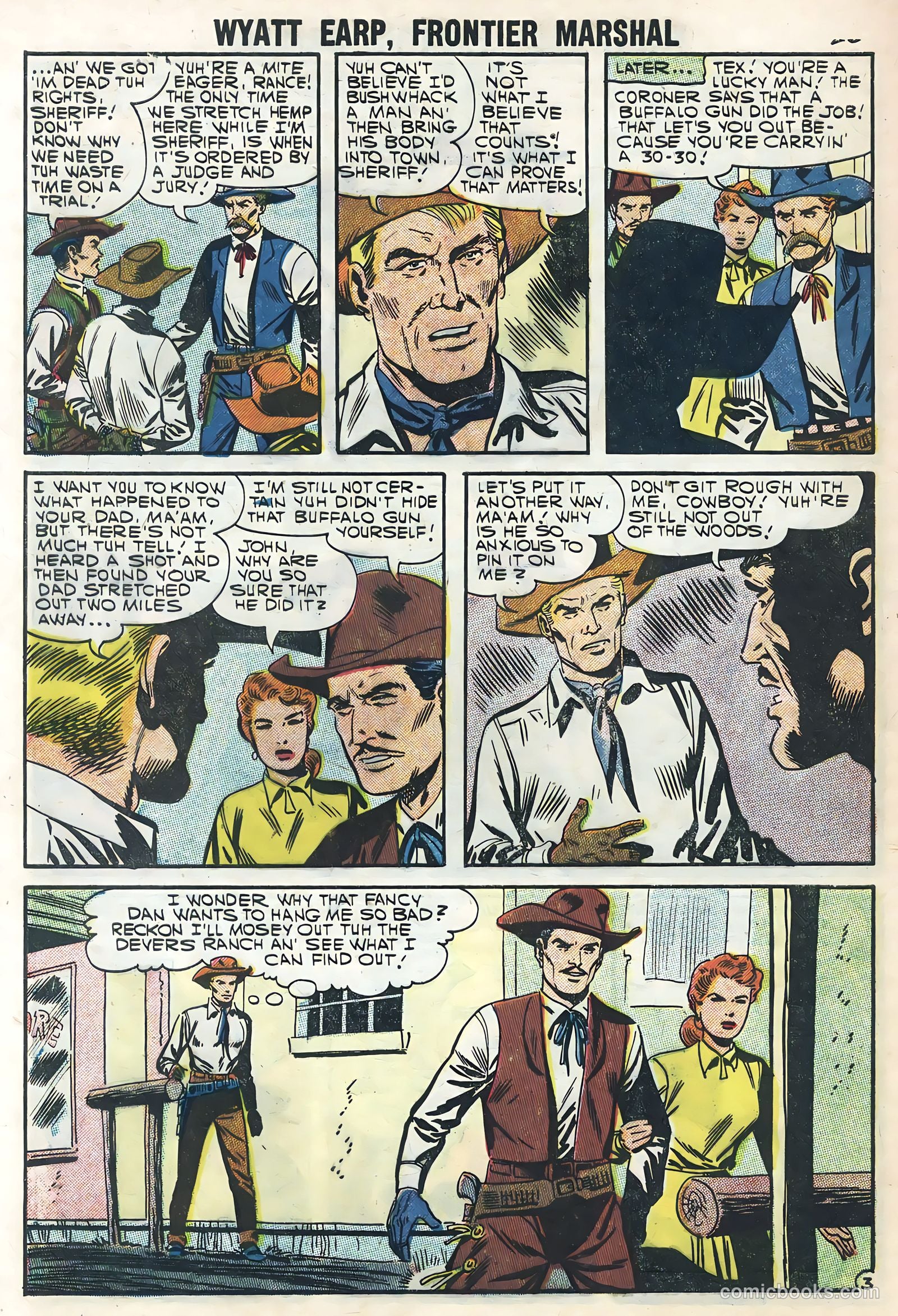 Wyatt Earp, Frontier Marshal #18 — page 28 of 36