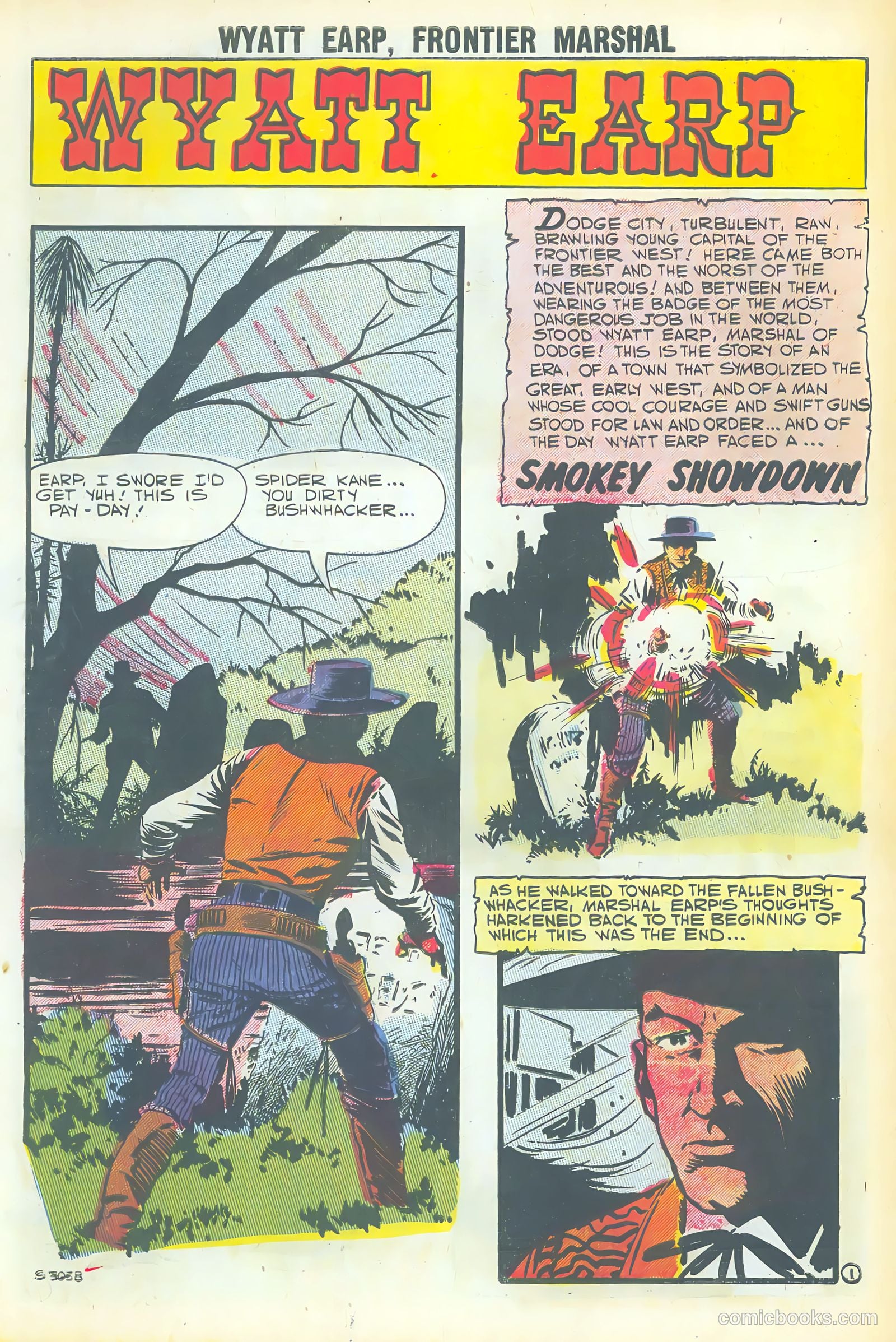 Wyatt Earp, Frontier Marshal #20 — page 3 of 68